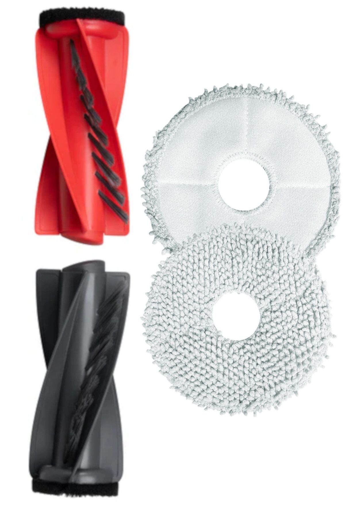 küche haus Roborock Saros 10R QrevoEdge Qrevo EdgeC Qrevo Curv Uyumlu Anafırça Yan Fırça Toz Torbası Mop Set