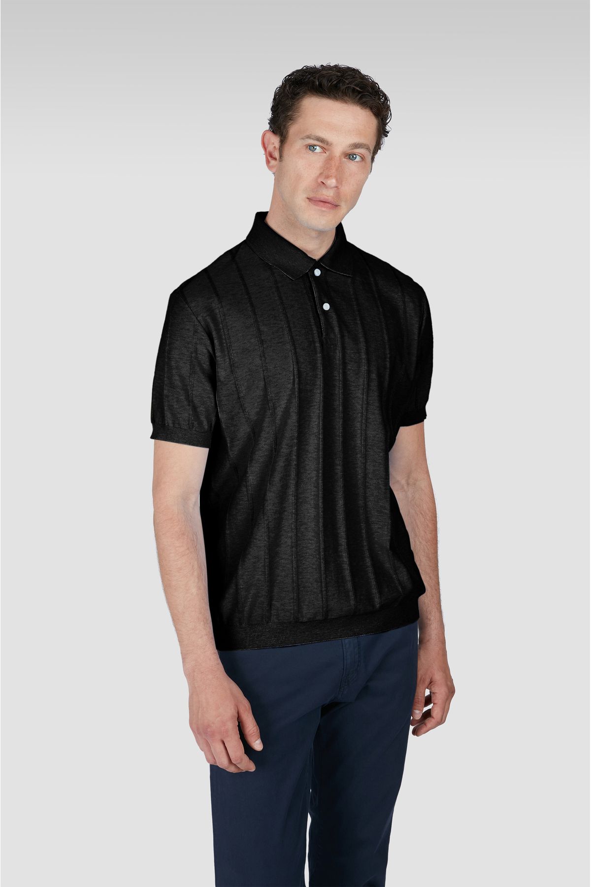 PAUL&SHARK COTTON POLO SHIRT WITH BUTTONS