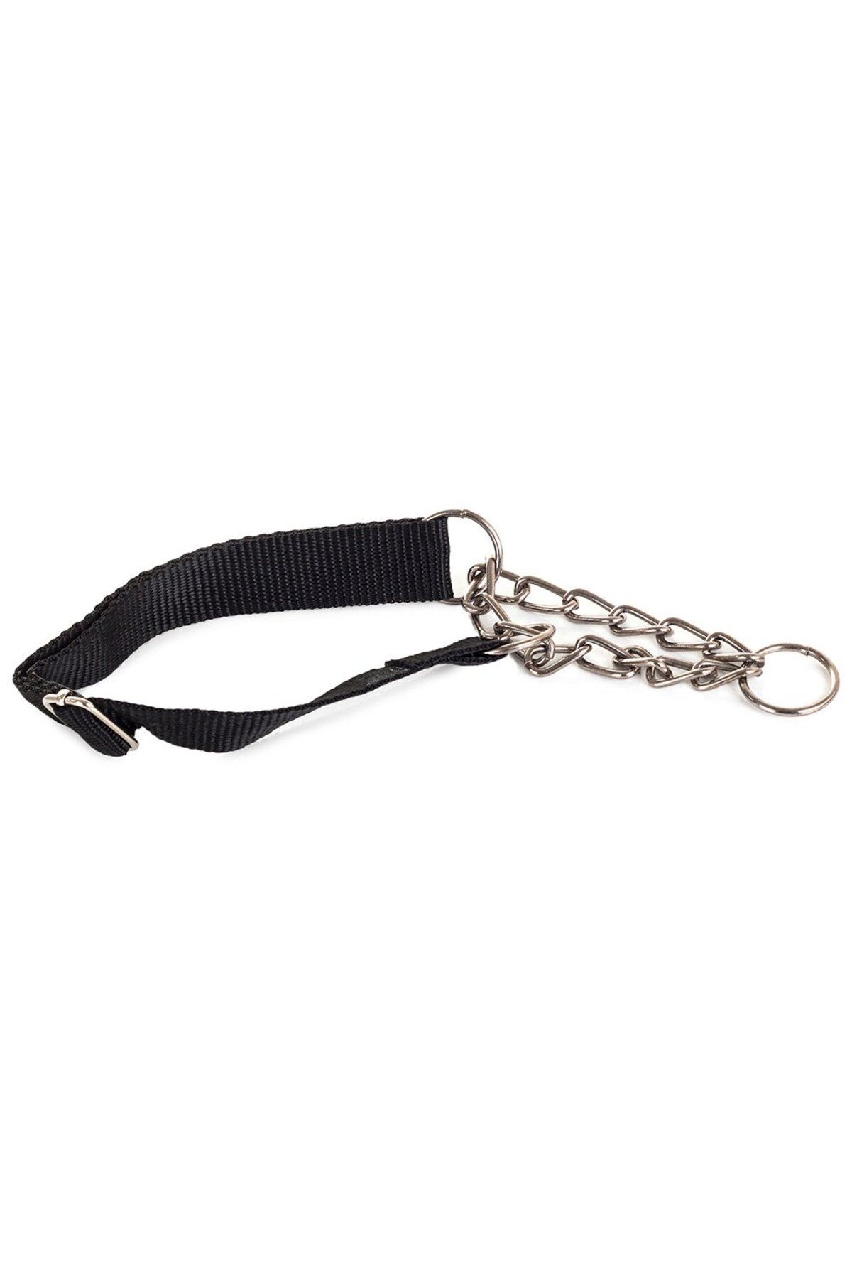 zola-Dog leash, collar included, 120x1.3 cm, black with pattern 3