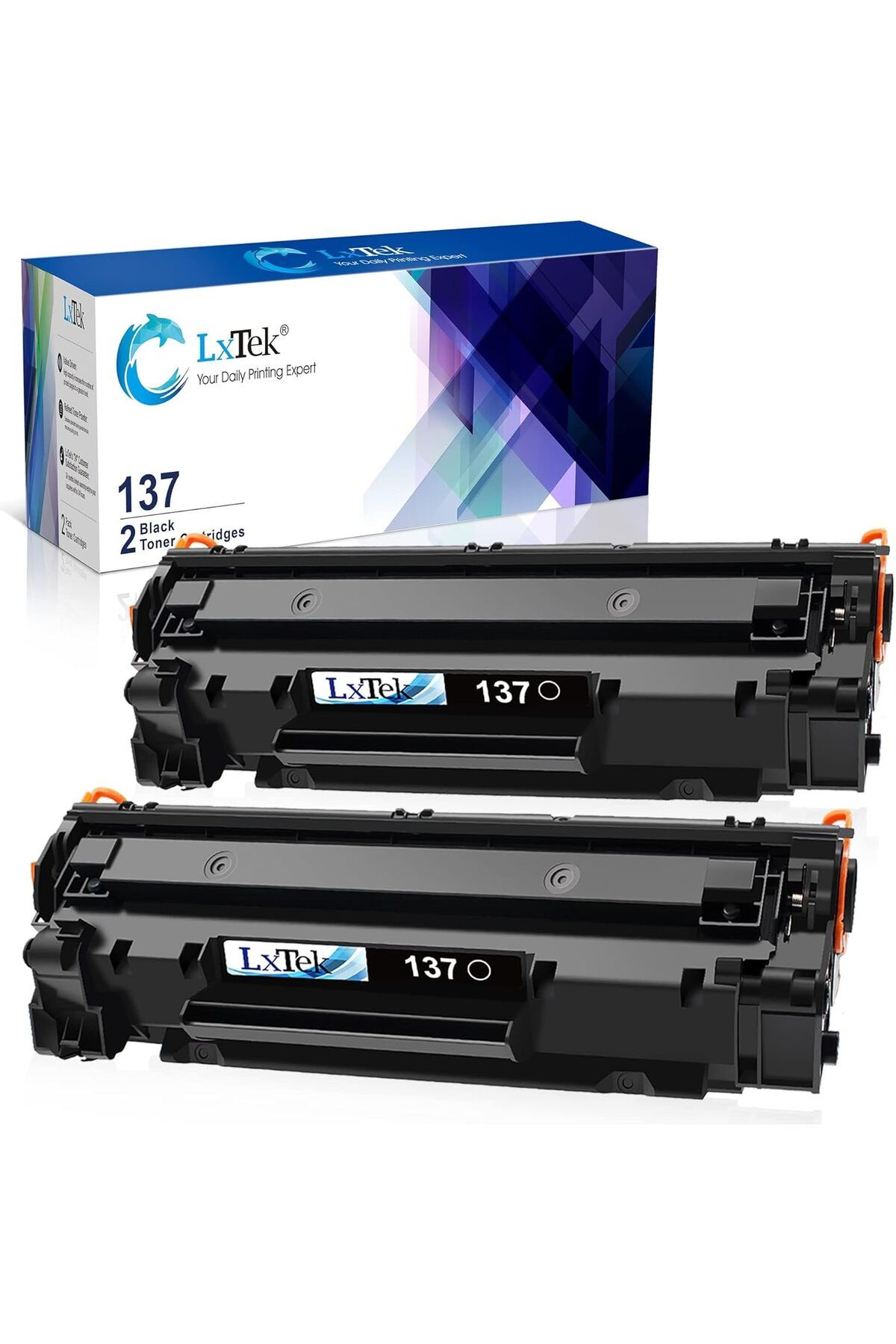 Canon *YA-DE TONER*CRG737MF232w MF242dw MF240 MF230 MF216n MF236n(2 Pack, 137 Black)