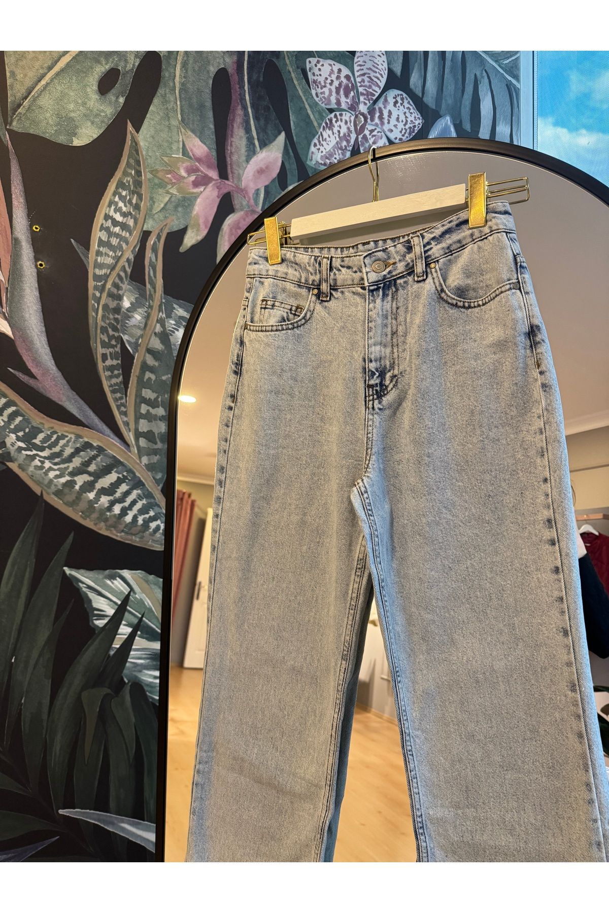 Büşra Butik Açık renk kot pantolon