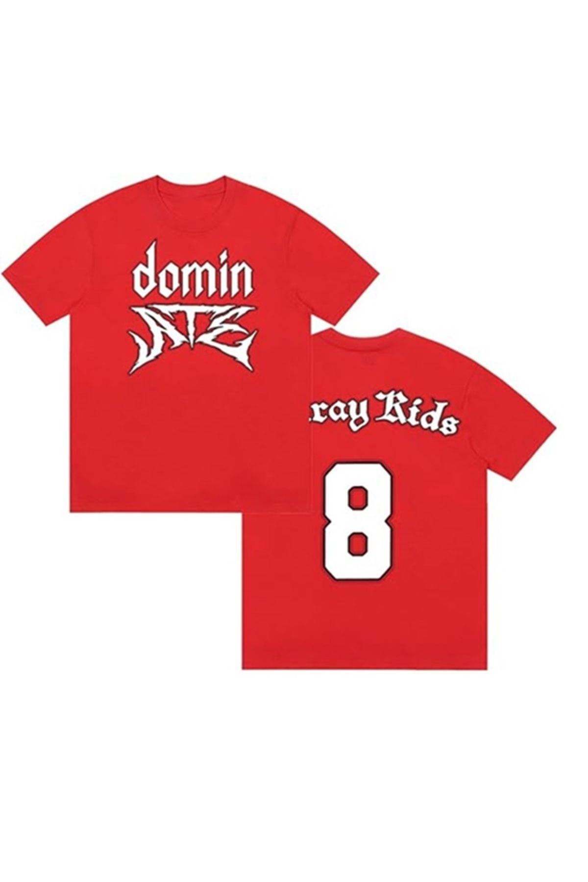 Touz Moda Stray Kids SKZ 8 T-Shirt Dominate World Tour 2025