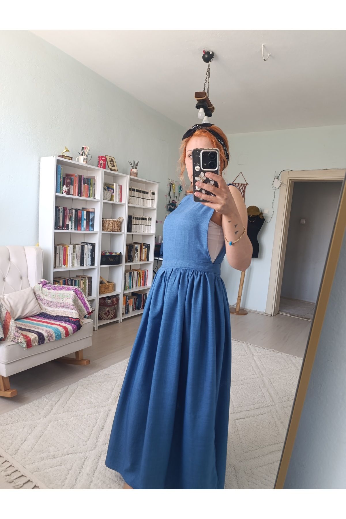 ÇATI KATI Çatı Katı Vintage Özel Tasarım Bohem Salopet