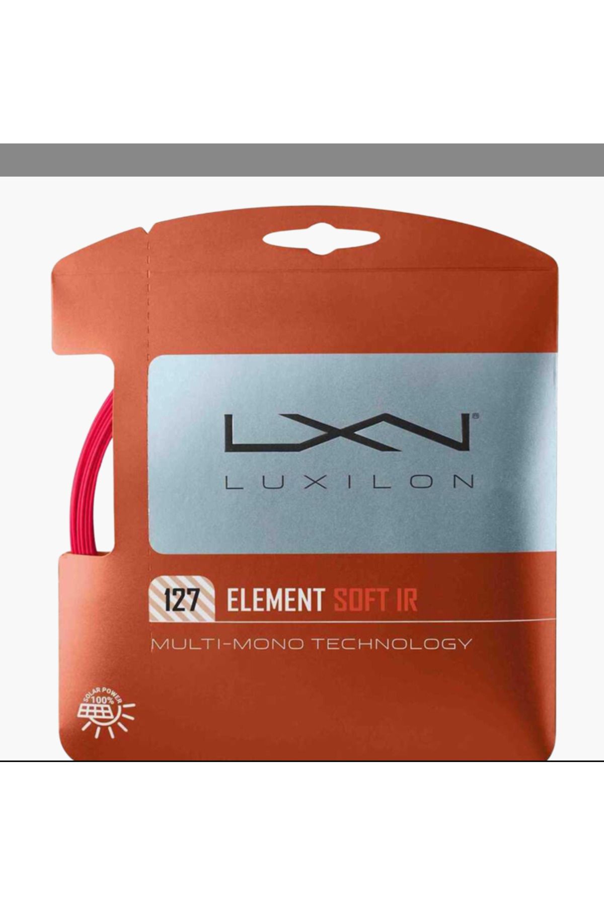 Luxilon Element 127 Soft Tekli Kordaj Kırmızı