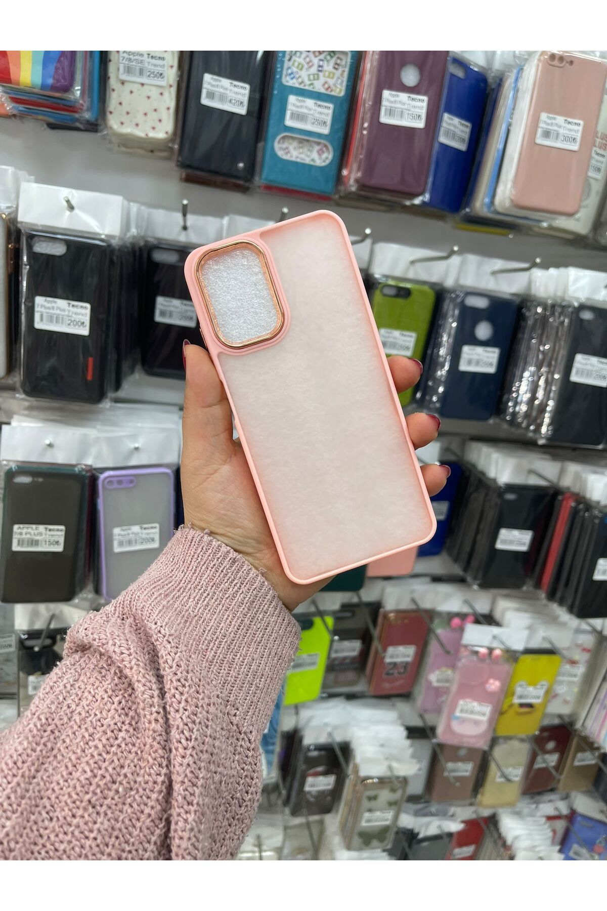 TECNOTREND Xiaomiiiii Redmi Note 10/10s Uyumlu Mat Flora kapak