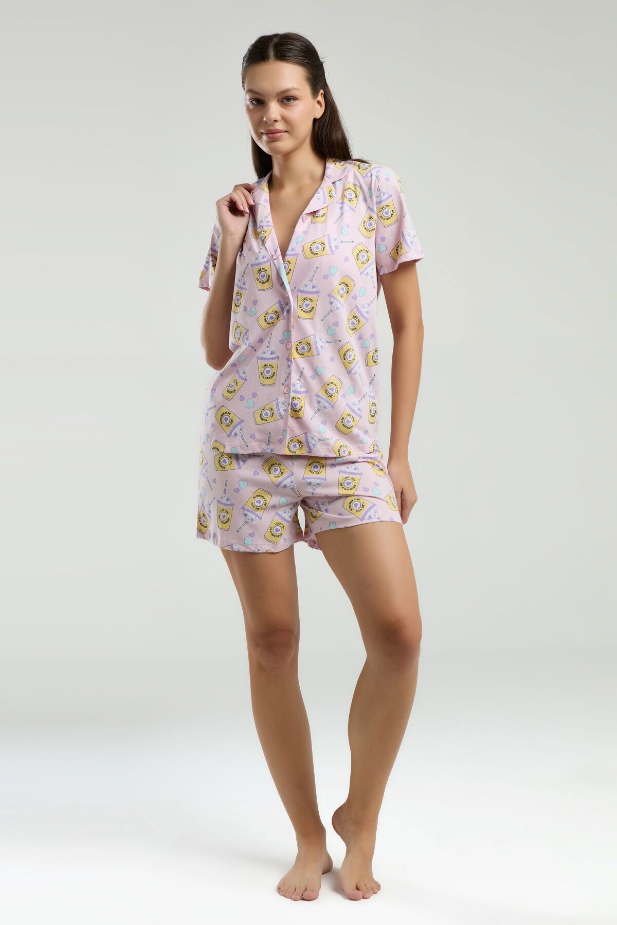 ROLY POLY Rolypoly 3624 Kadın Şort Takım Pijama