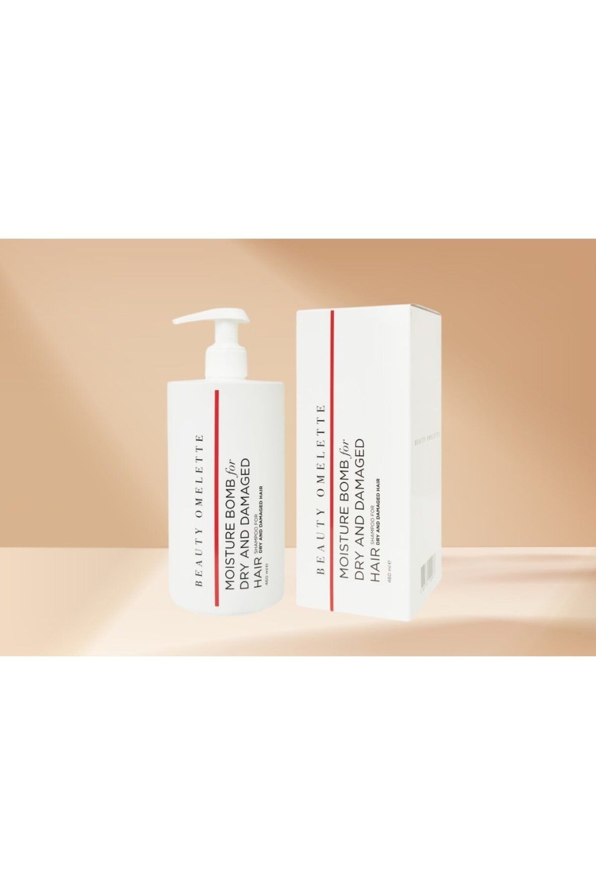 Beauty Omelette Moisture Bomb Şampuan – Kuru ve Yıpranmış Saçlar İçin 460 ml