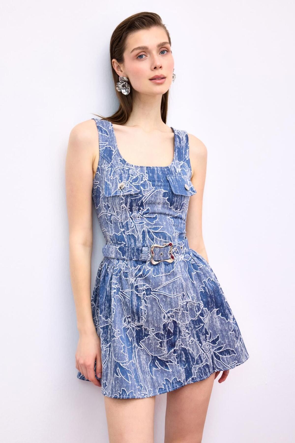 nisalin Sora Elbise / Denim