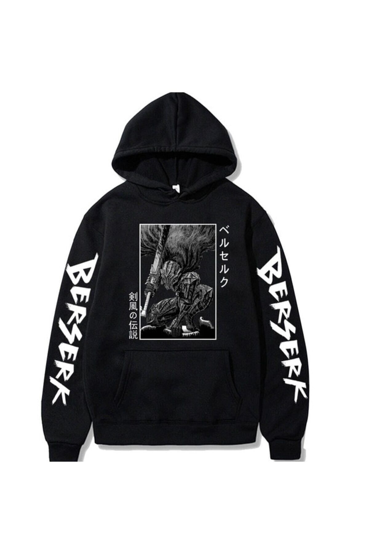 donamod Berserk Anime Grafik Hoodie Model 102