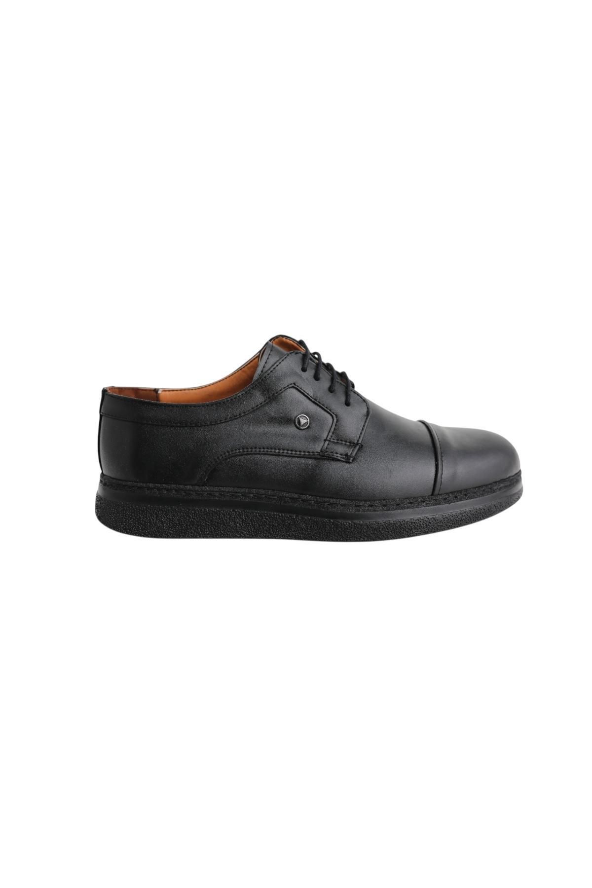 Greyybull Shoes siyah hafif klasik erkek ayakkabı-düğün ayakkabısı