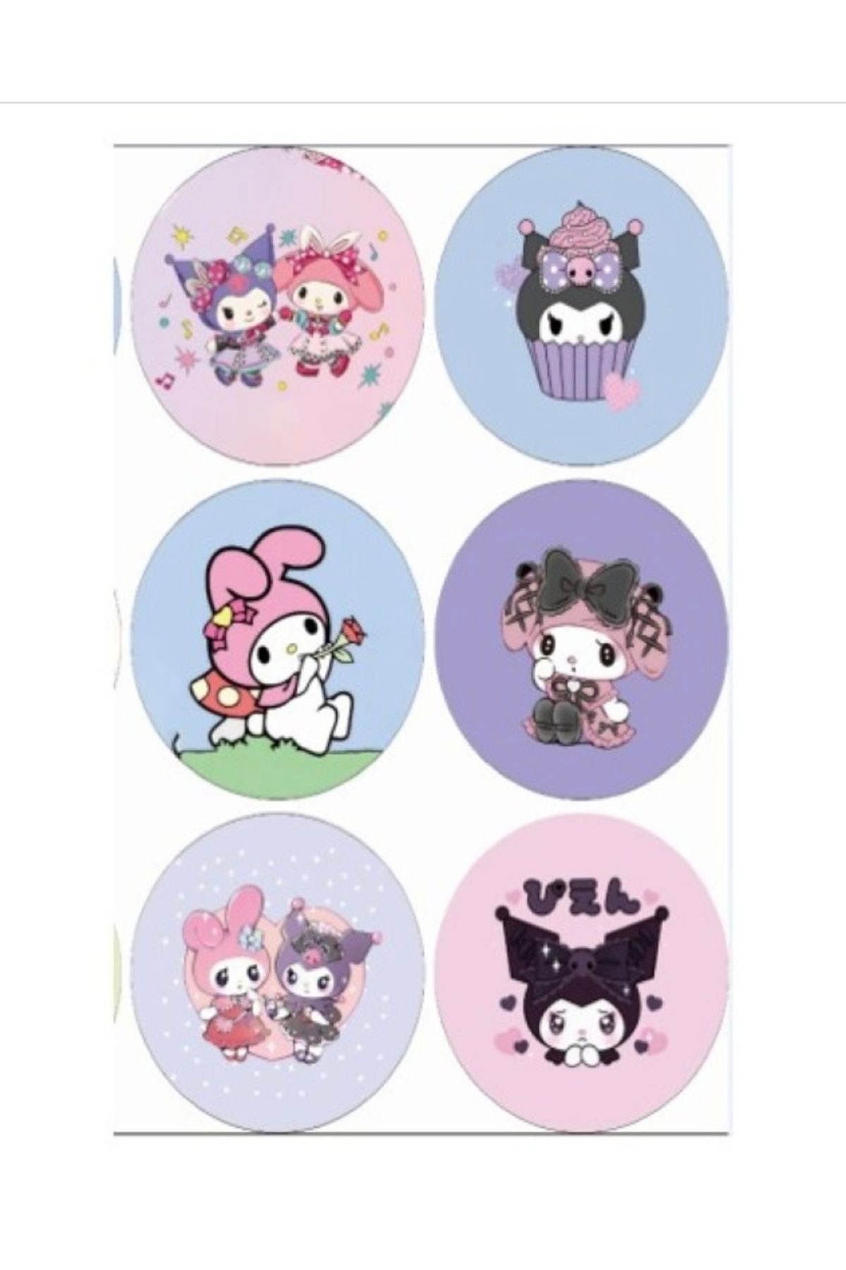 happystoretr Küçük Kuromi el aynası