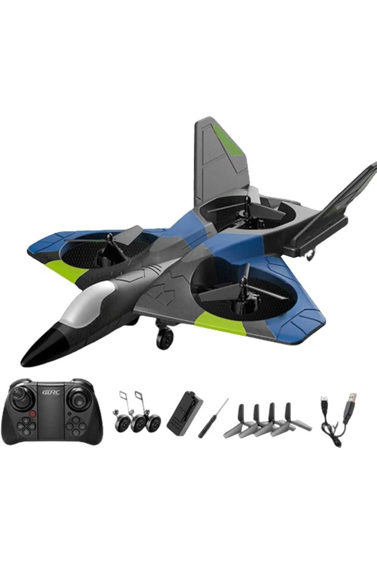 Generic-RC Airplane Fighter Drone Remote Control Glider EPP Foam Toys Drone 1