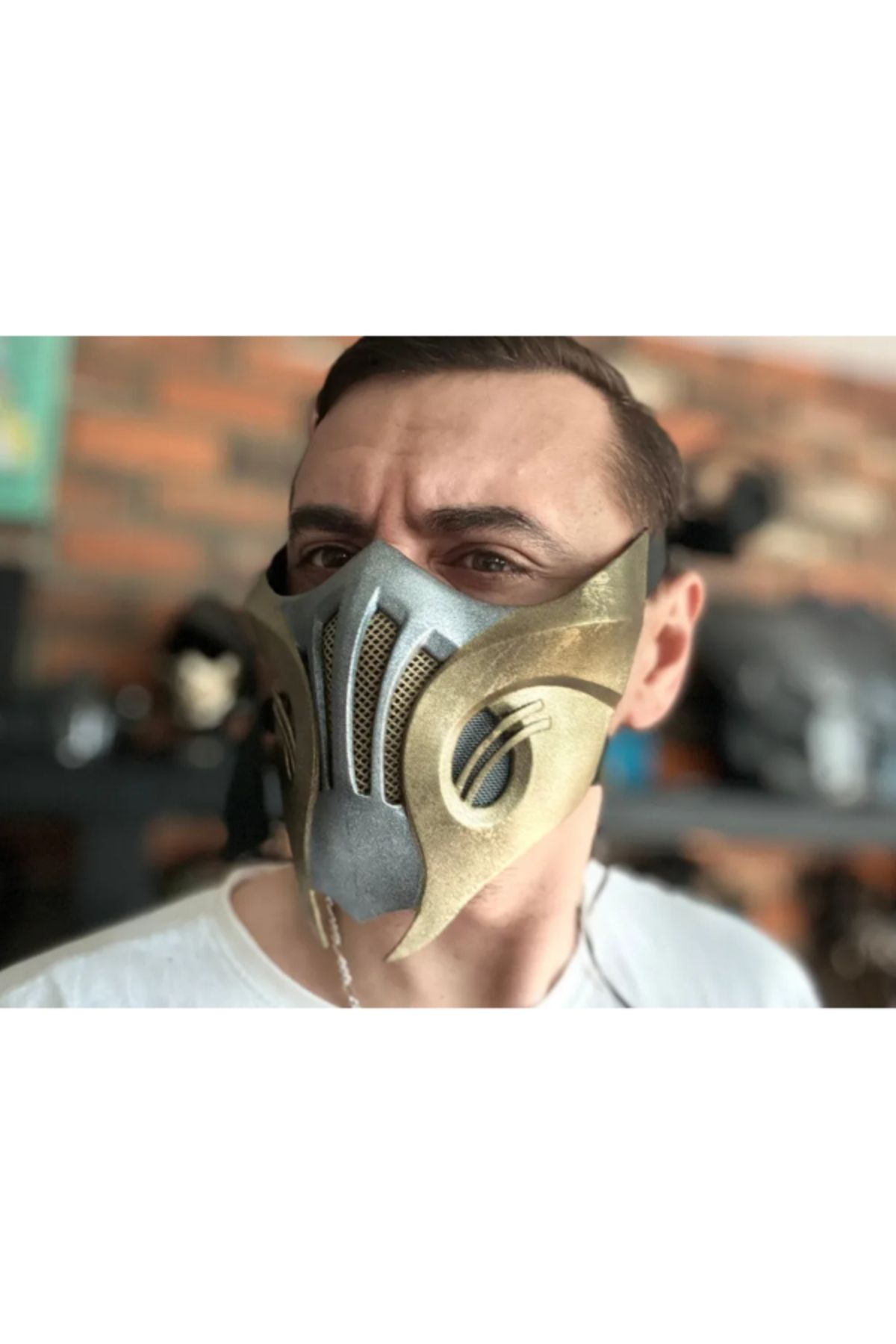 3d model s MK11 Scorpion Maskesi - Hellfire Hassasi Tasarımı – Özgün 3D Baskı