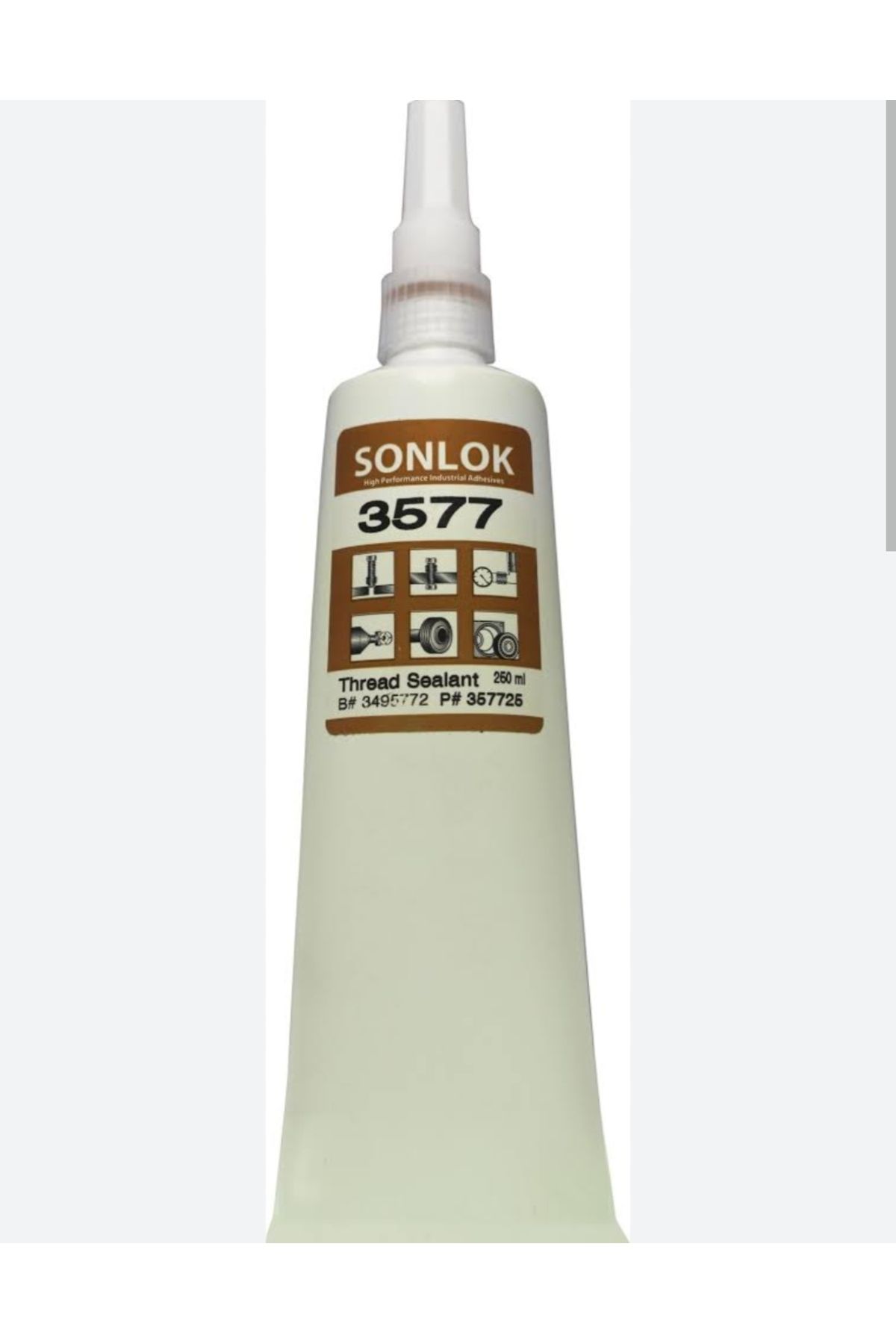 Sonlok Tam Hidrolik sonlok 3577 250ML Boru cıvata sızdırmazlık