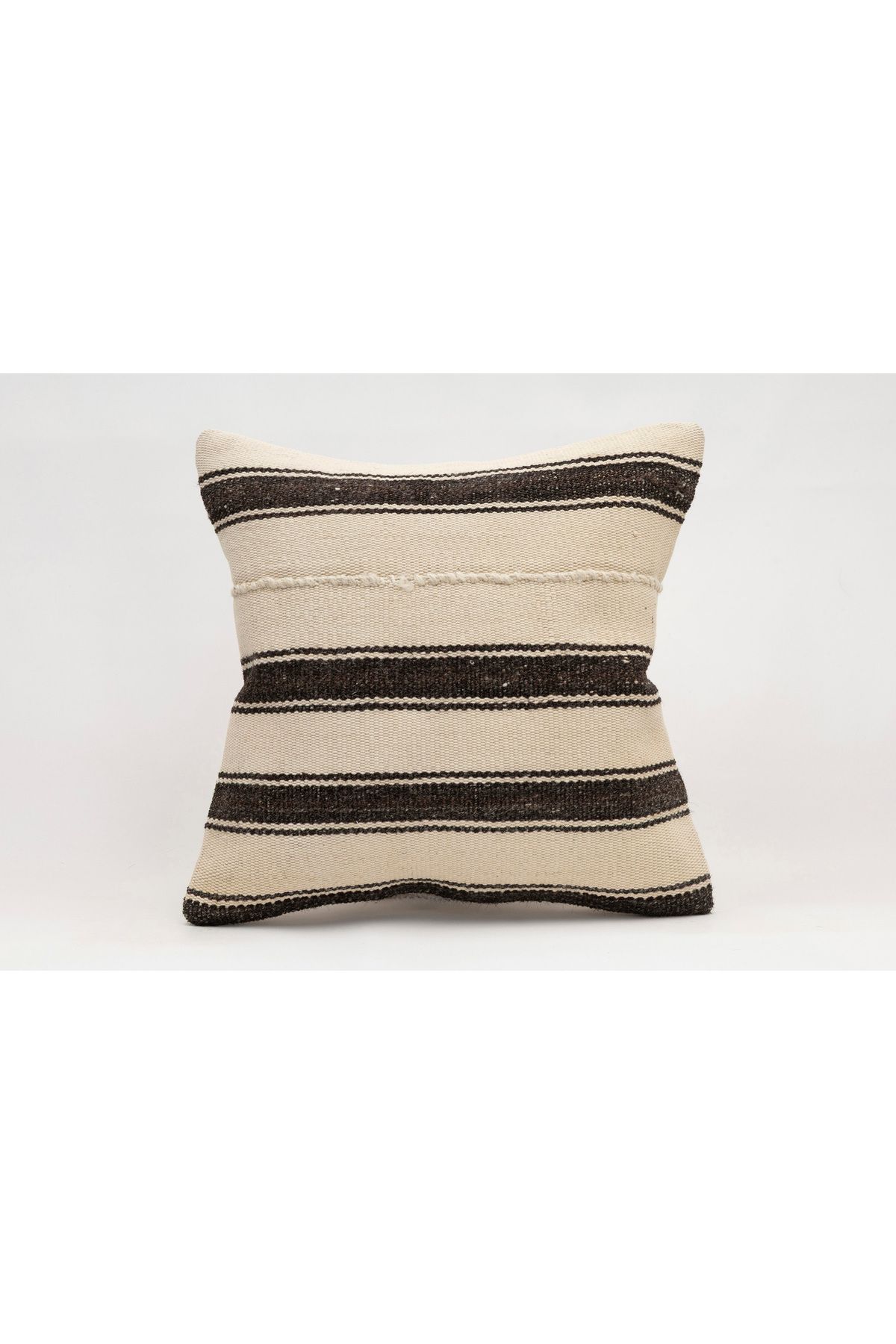 Kilim Whole Sale El Yapımı Kilim'den Yapılmış Vintage Kırlent Kılıfı, Yün, 40x40 Cm
