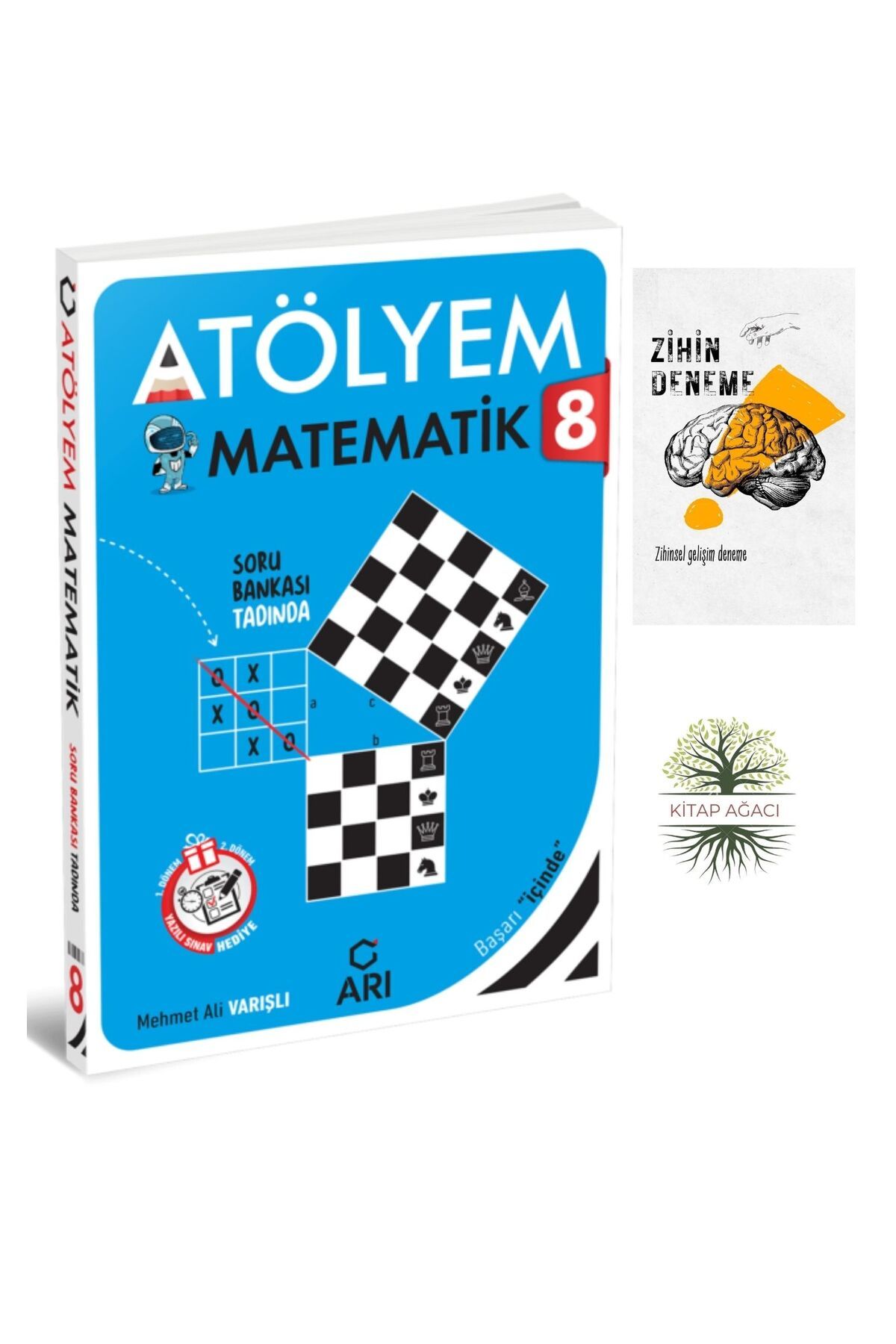 Karma Kitaplar ARI YAYINCILIK 8.SINIF MATEMATİK ATÖLYEM +ZİHİNDENEME-AGAC-477