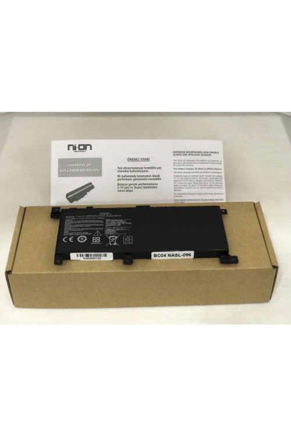 NION Asus X556UR-XX152TC uyumlu Notebook Batarya - Pil