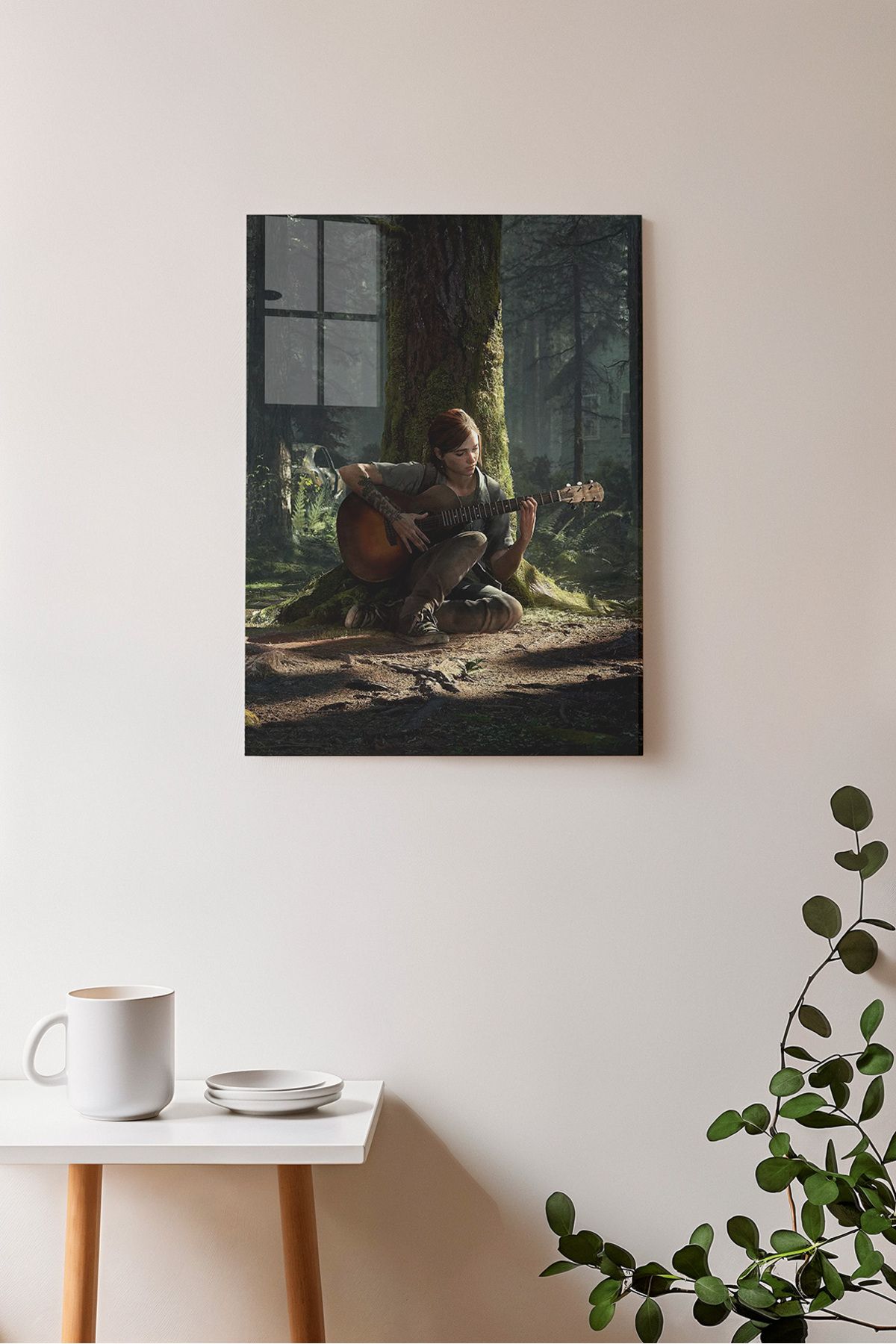 Ayabak Metal Poster The Last Of Us Ellie - Dekoratif - Hediyelik Çerçevesiz Tablo