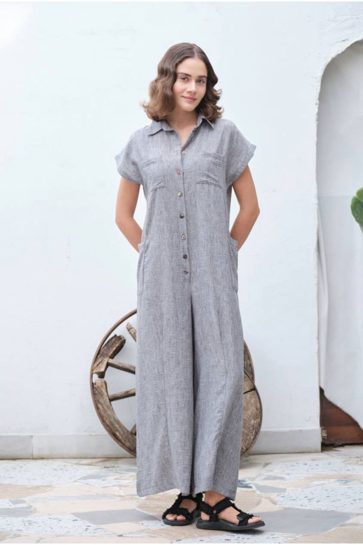SKYstyles Keten tulum