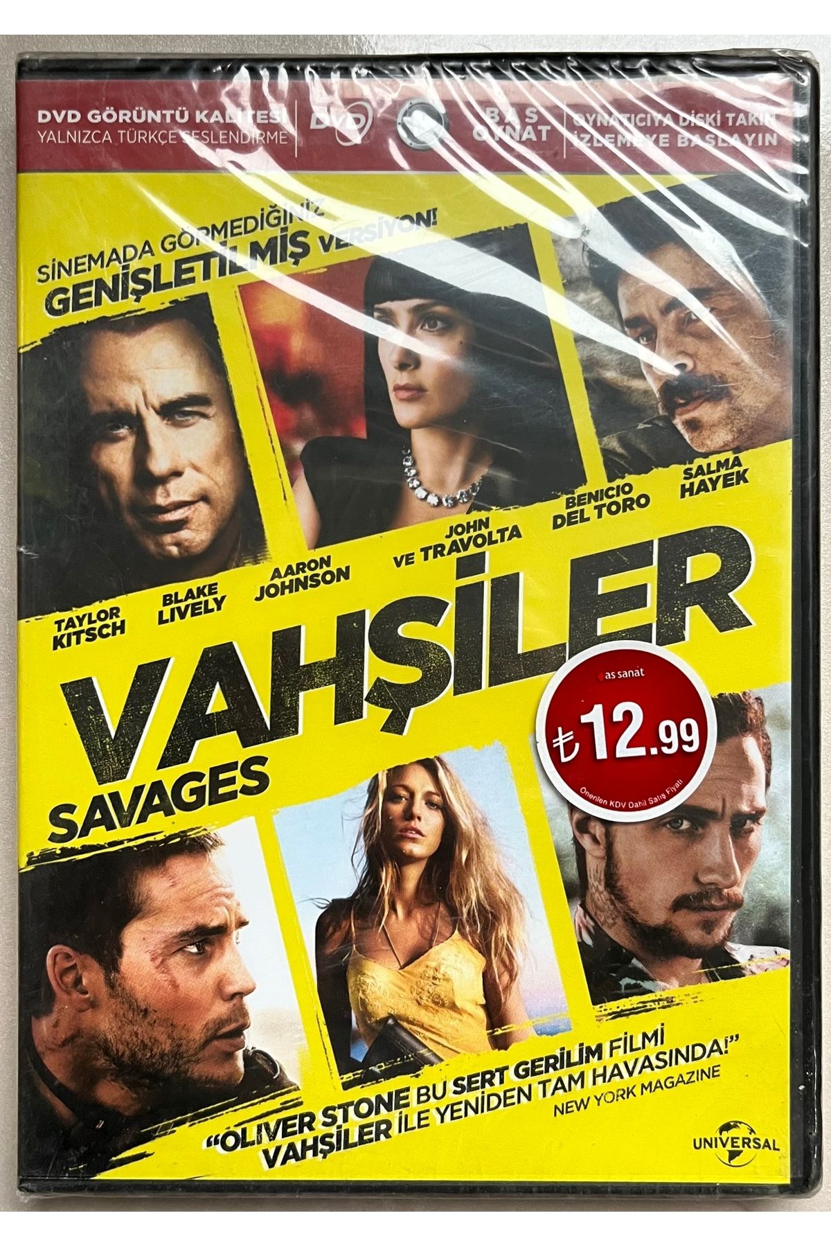 Plakevi İzmir Vahşiler Savages Dvd (Orjnal Dönem Baskı)