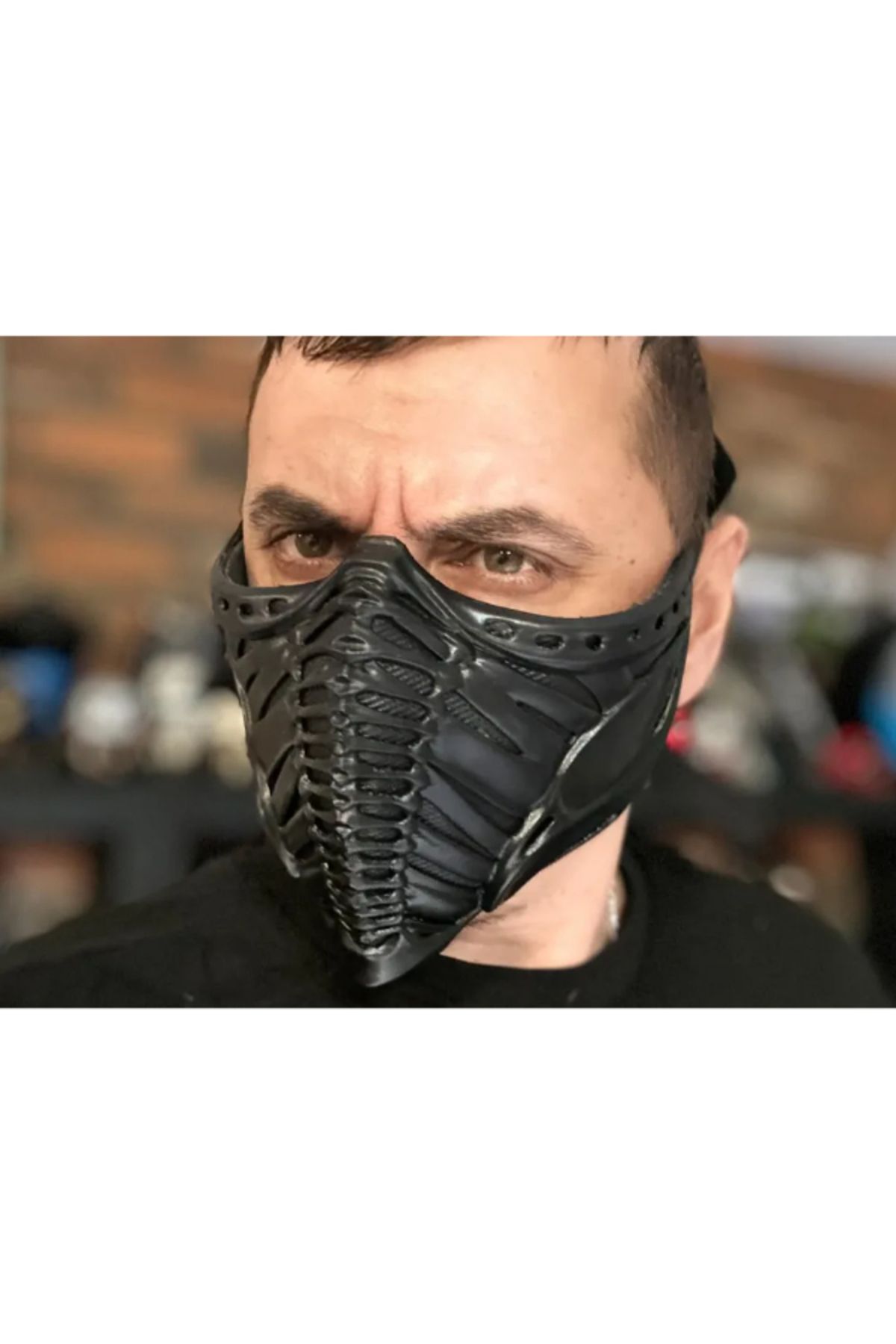 3d model s Noob Saibot Maskesi | Mortal Kombat MK1 Tasarımı