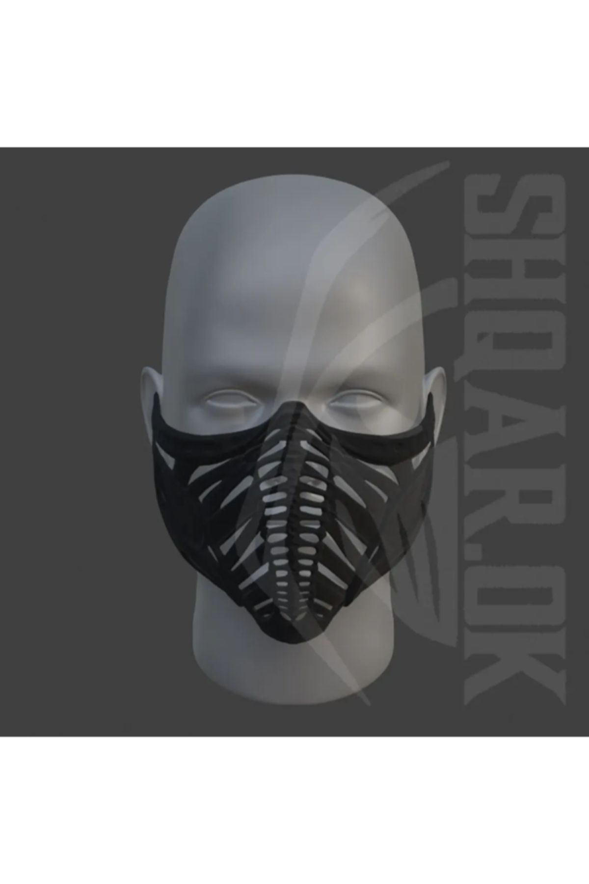 3d model s-Noob Saibot Mask |   Mortal Kombat Mk1 Design 2