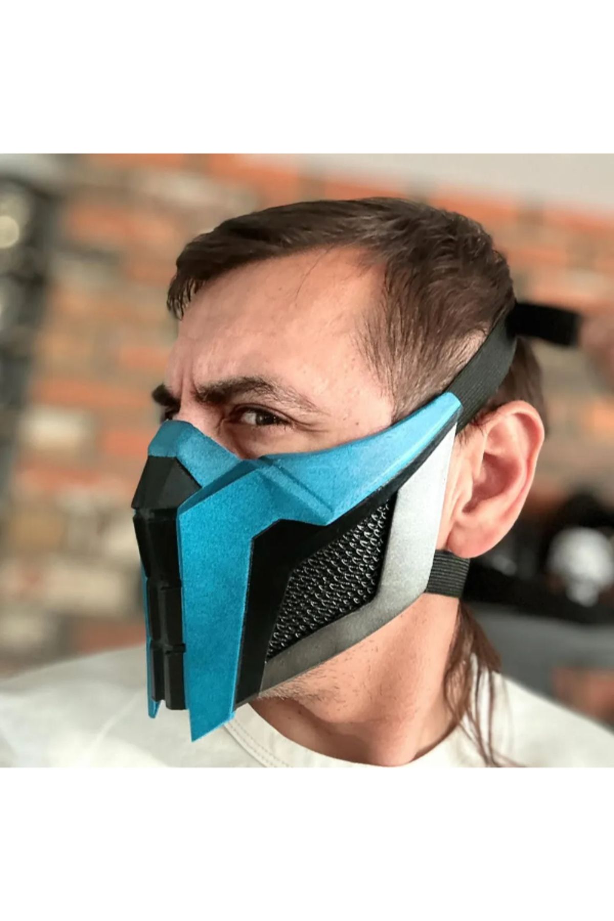 3d model s-Mk11 Sub-Zero Mask - Endless Winter Design – Original 3D Print 3
