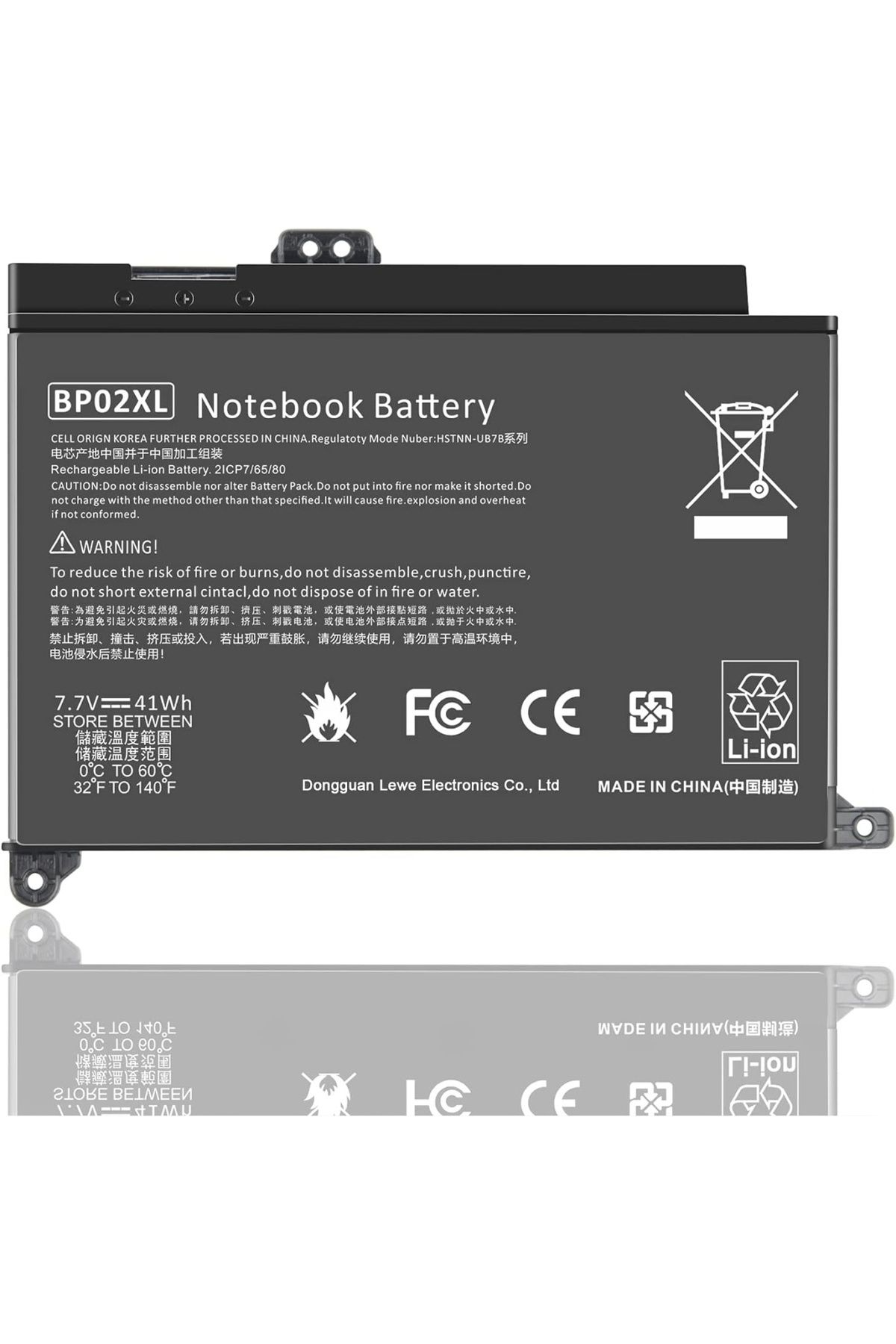 ARyee-Replacement Battery For Hp Pavilion Notebook , 4400 Mah, 7.7 V, 10.5 X 14 Cm 5