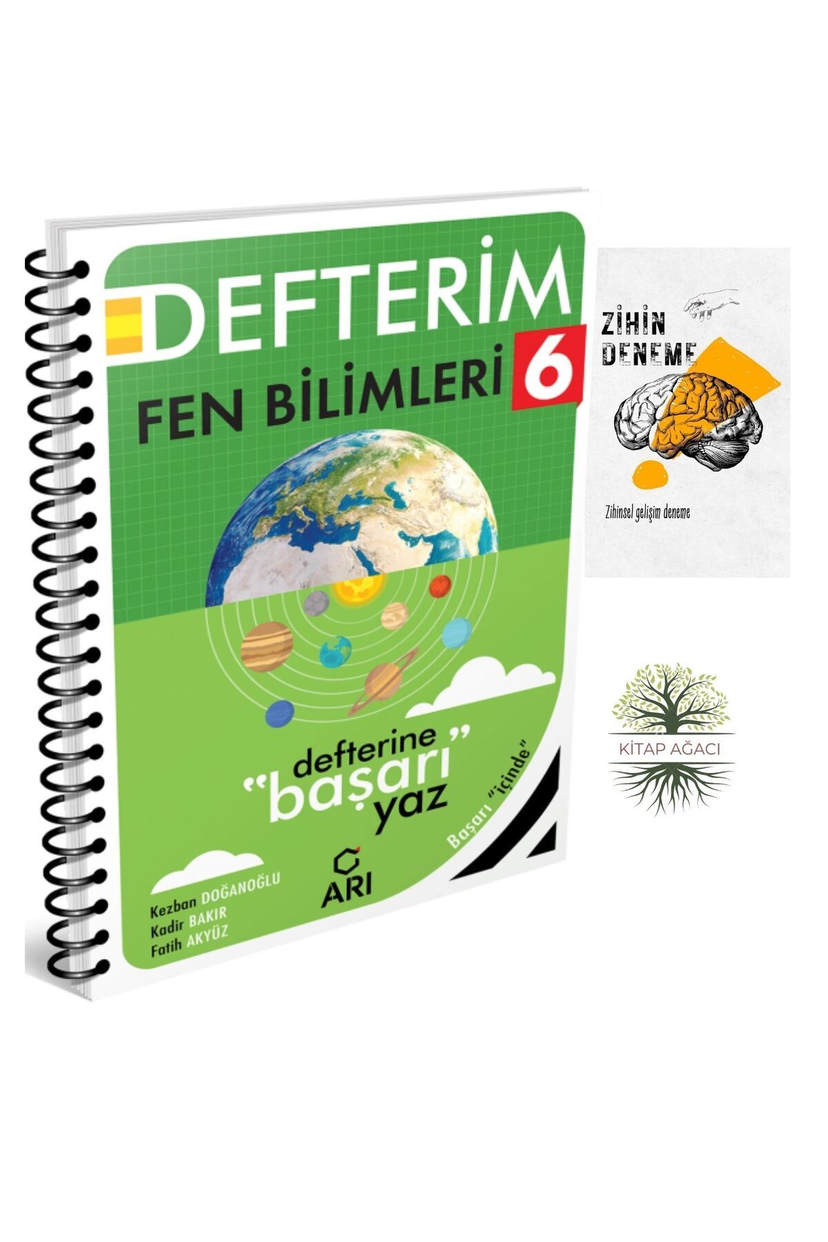 Karma Kitaplar ARI YAYINCILIK 6.SINIF FEN BİLİMLERİ KONU ANLATIM DEFTERİM +ZİHİNDENEME-AGAC-619