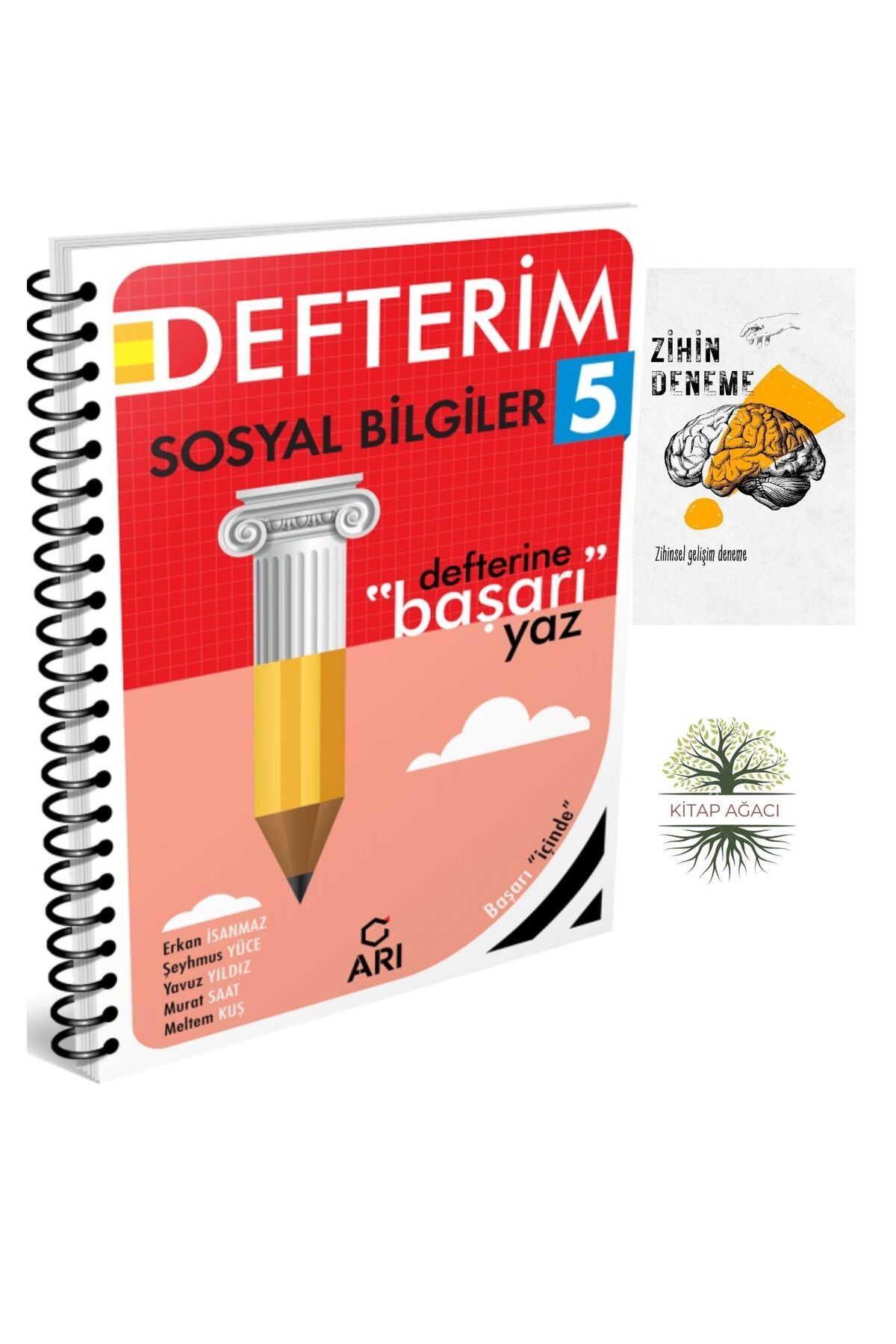 Karma Kitaplar ARI YAYINCILIK 5.SINIF SOSYAL KONU ANLATIM DEFTERİM +ZİHİNDENEME-AGAC-130