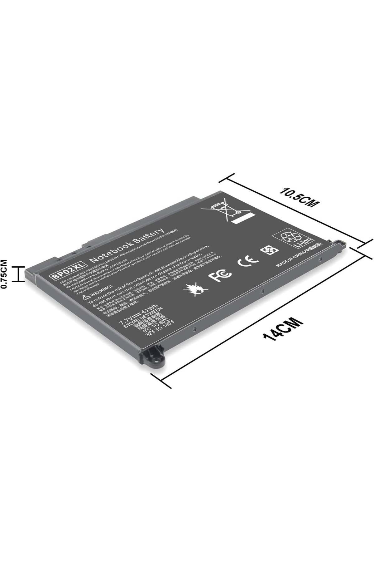 ARyee-Replacement Battery For Hp Pavilion Notebook , 4400 Mah, 7.7 V, 10.5 X 14 Cm 2