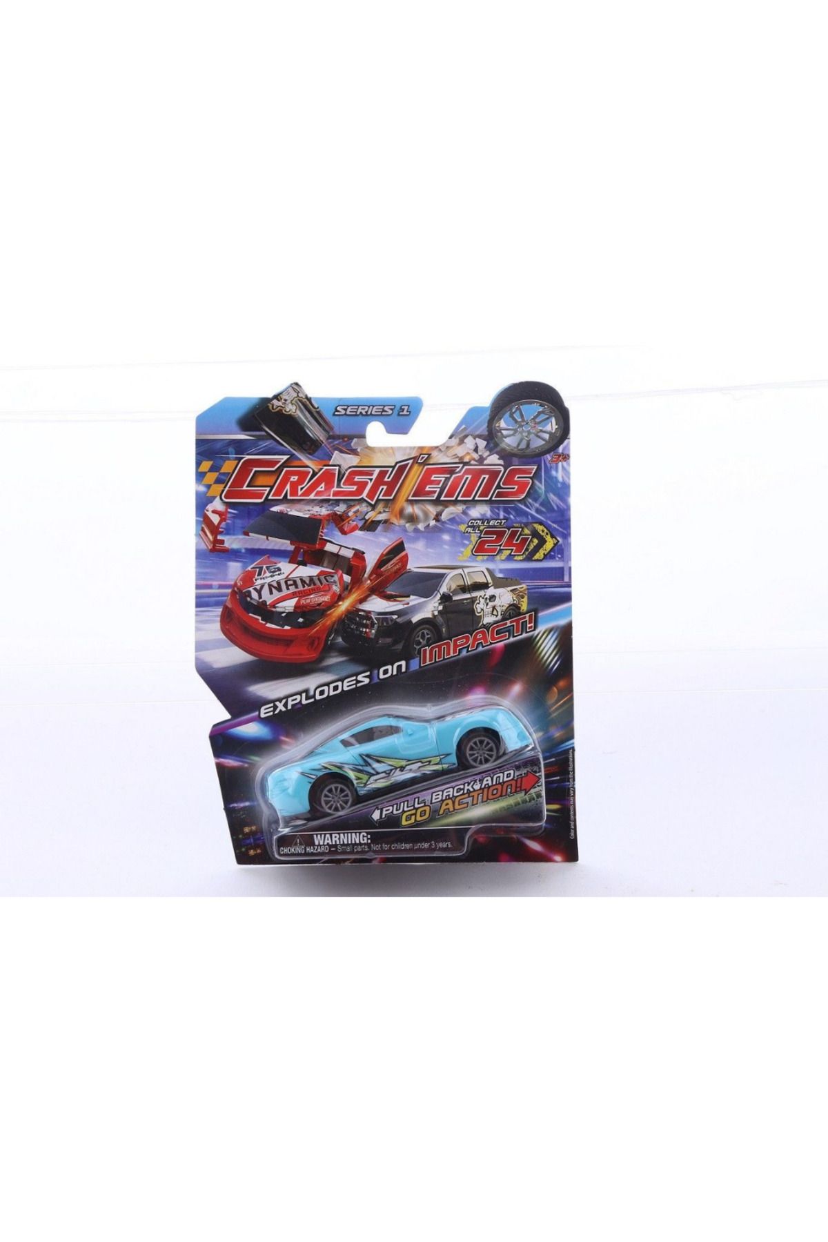 Samatlı Oyuncak CRASH-EMS ARABA TEKLİ PAKET
