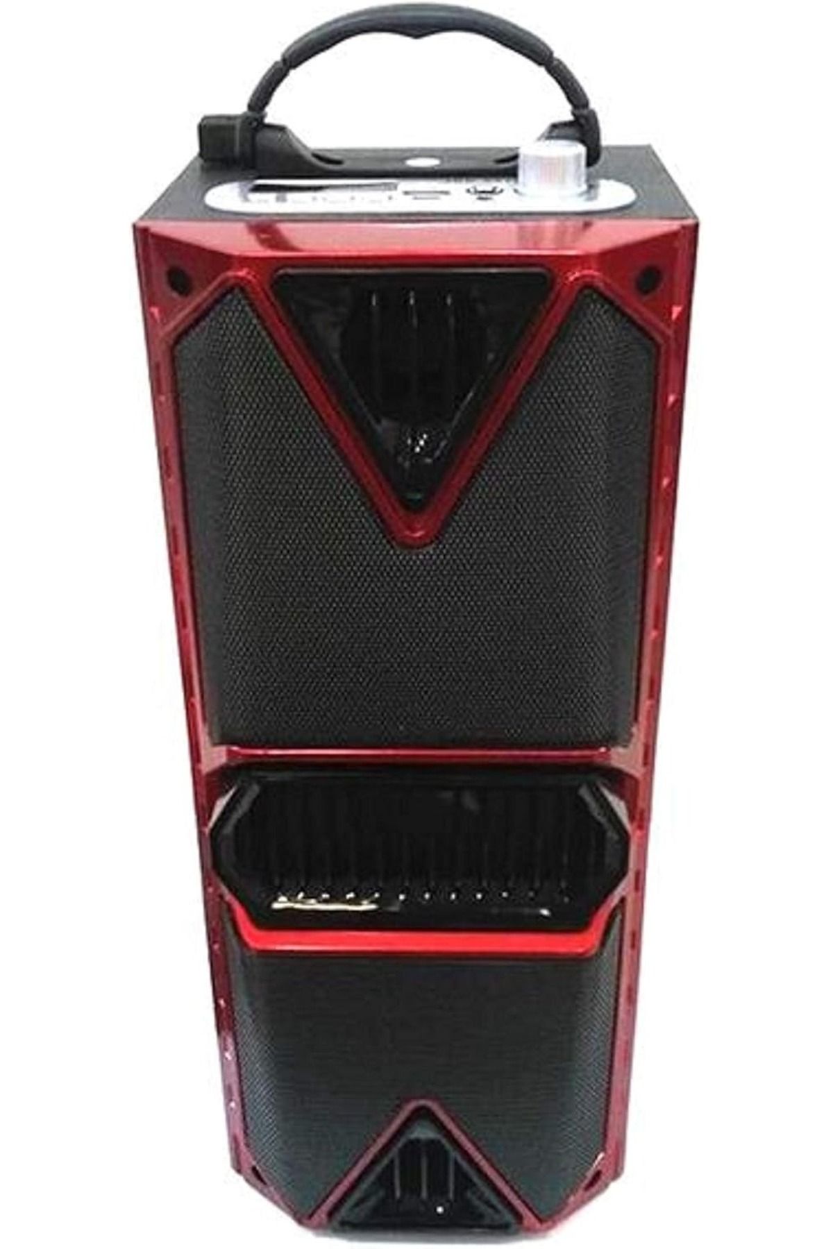 rexa-Portable Wireless Speaker and Sound System with Trolley with Mic & Remote Control Black 2