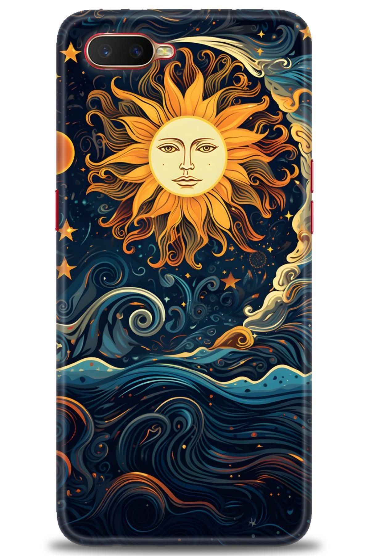 OPPO RX17 Neo İle Tam Uyumlu HD Baskılı Desenli Kılıf - Oppo - 498