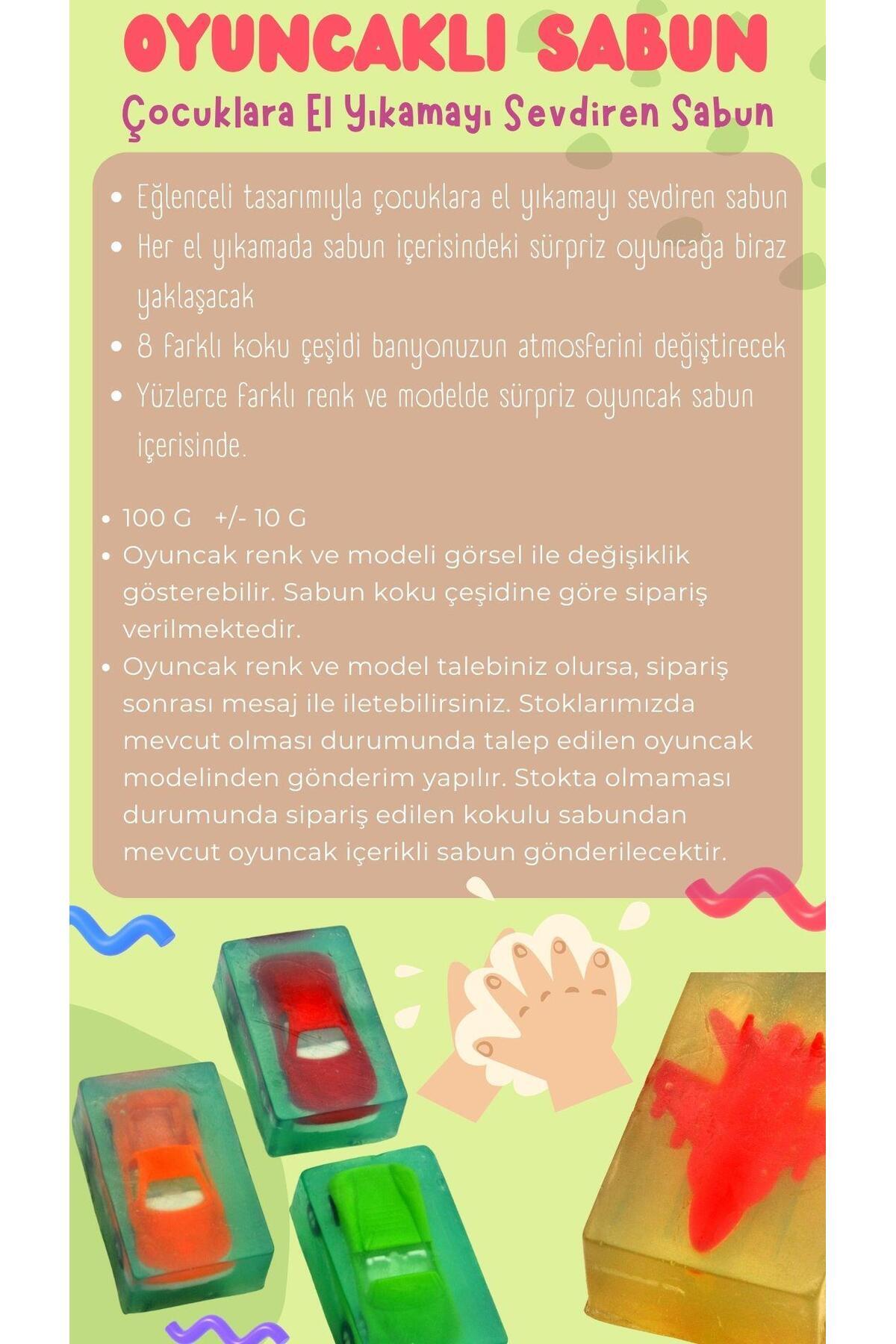 xdeonss Okyanus Kokulu Oyuncaklı Çocuk Sabun 100 G fotoğrafı 6 (önizleme)