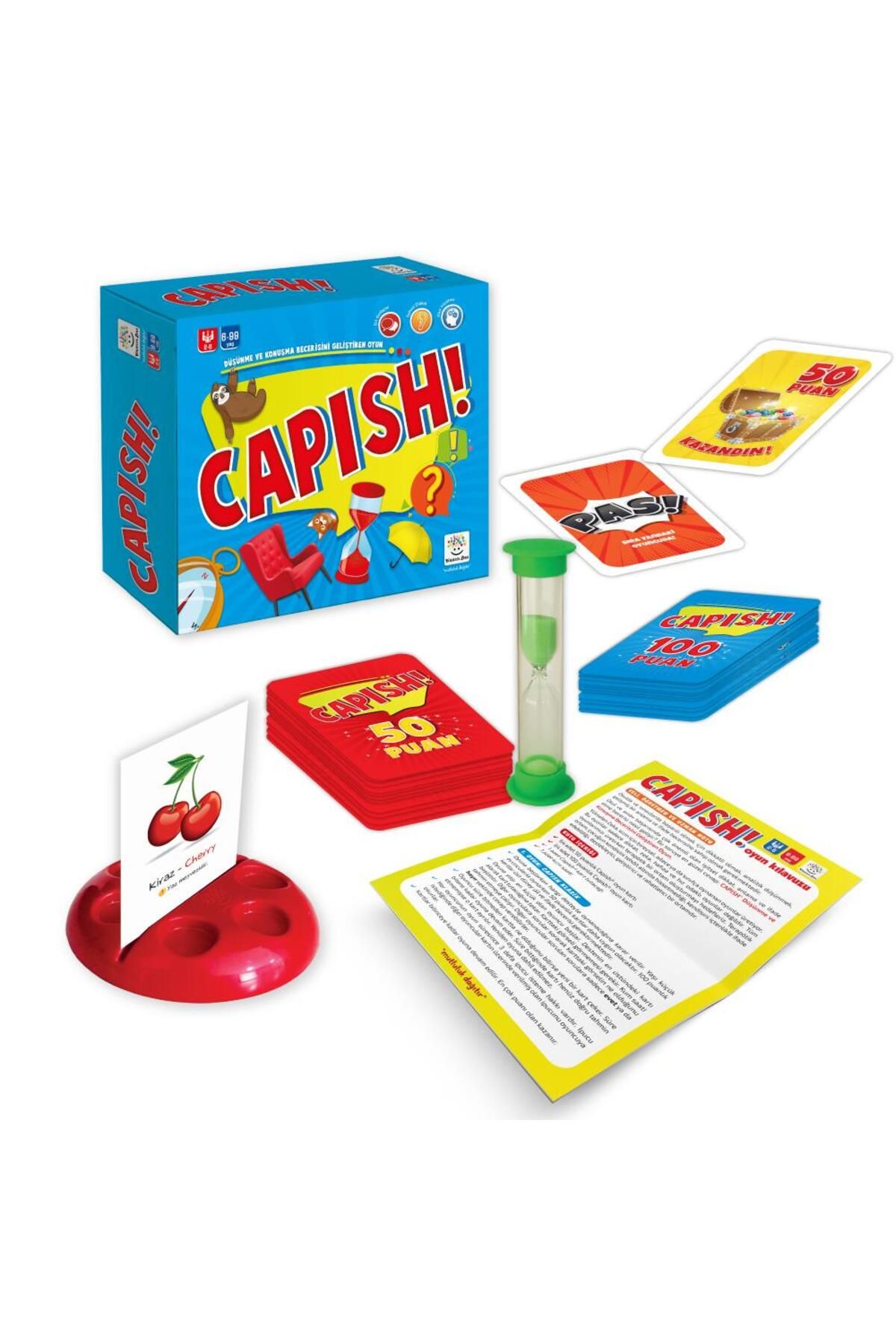 YÜKSELEN CAPİSH Düşünme ve Konuşma Becerisini Geliştiren Oyun 6+ YAŞ