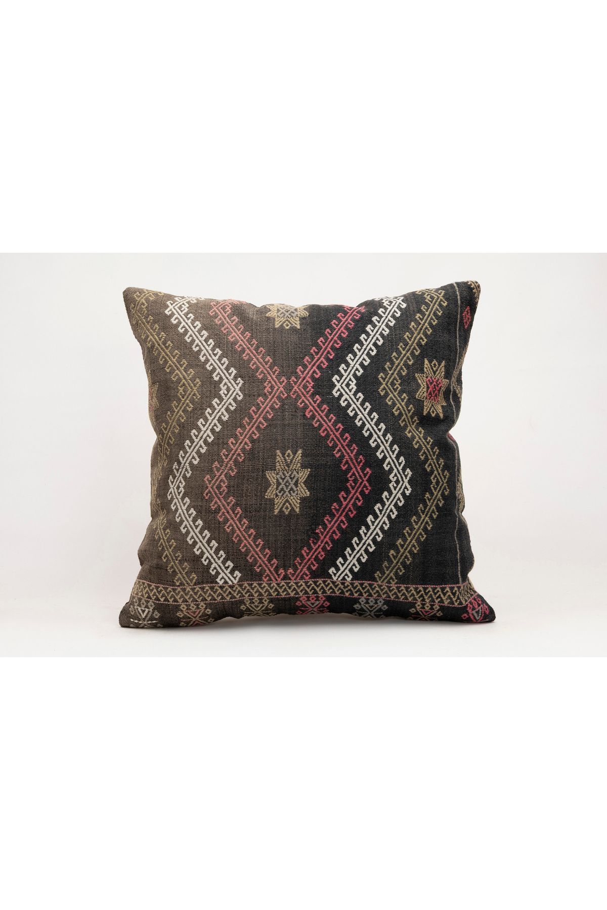 Kilim Whole Sale El Yapımı Kilim'den Yapılmış Yastık Kırlent Kılıfı, 50x50 cm