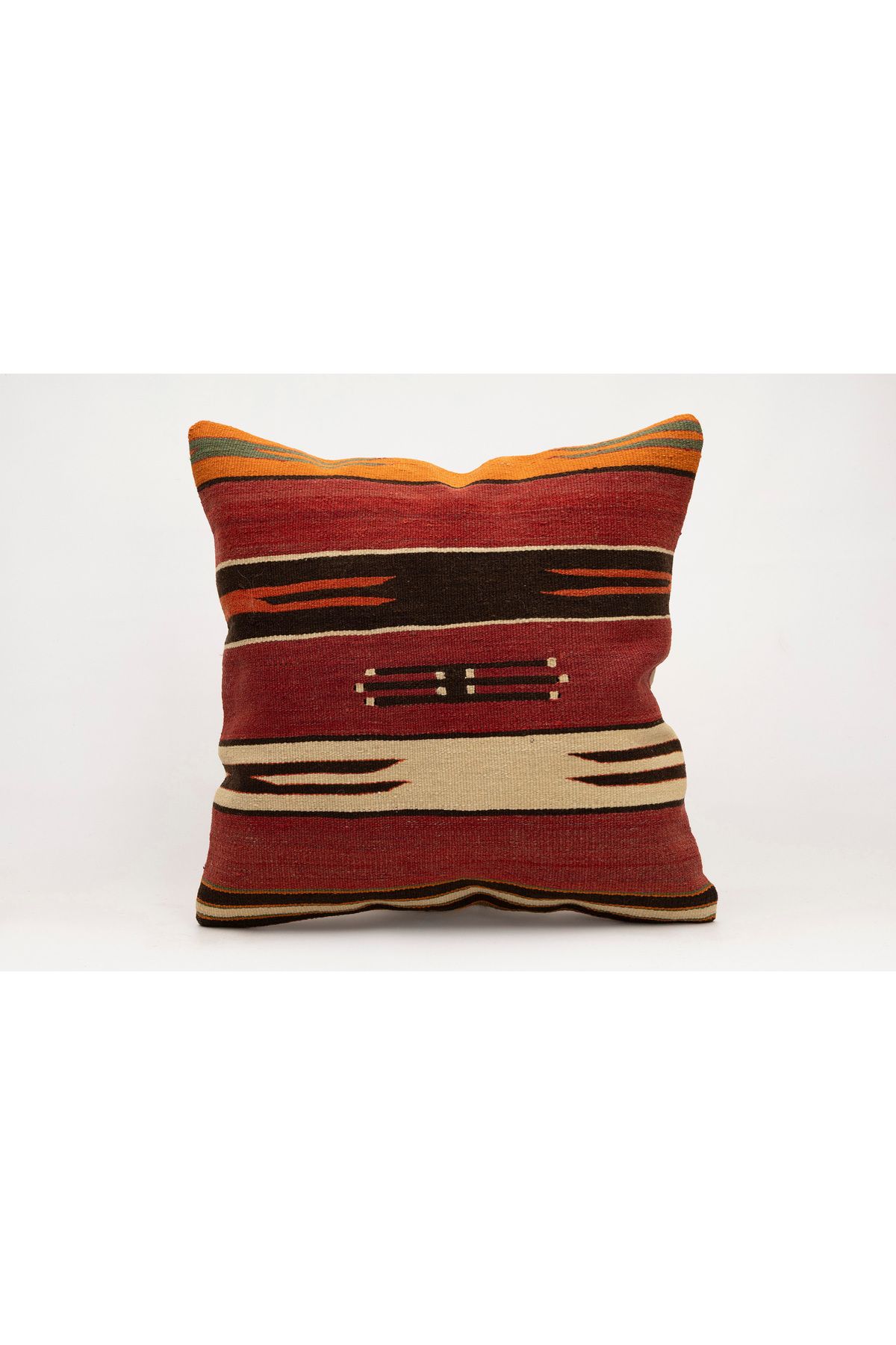 Kilim Whole Sale El Yapımı Kilim'den Yapılmış Yastık Kırlent Kılıfı, 50x50 cm