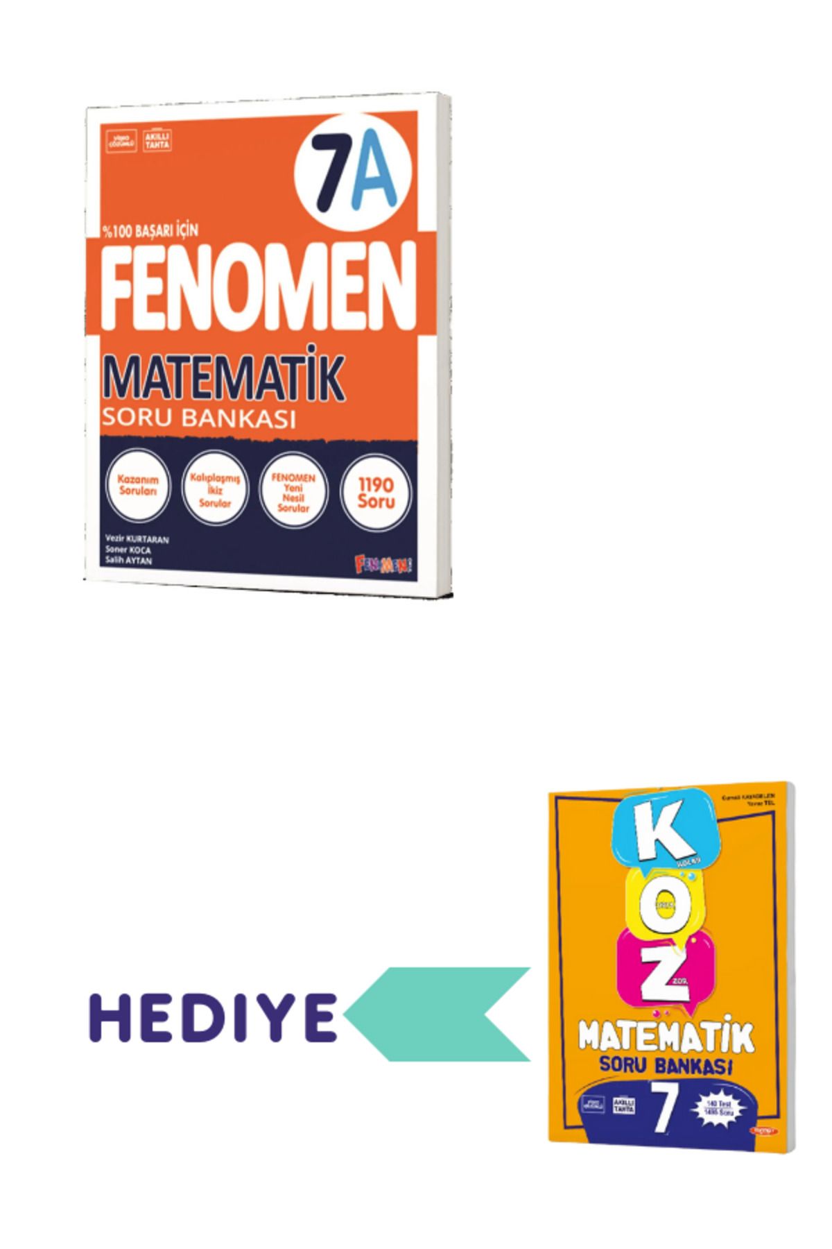 Fenomen Yayıncılık fenoman yayınları 7.SINIF MATEMATİK (A) SORU BANKASI