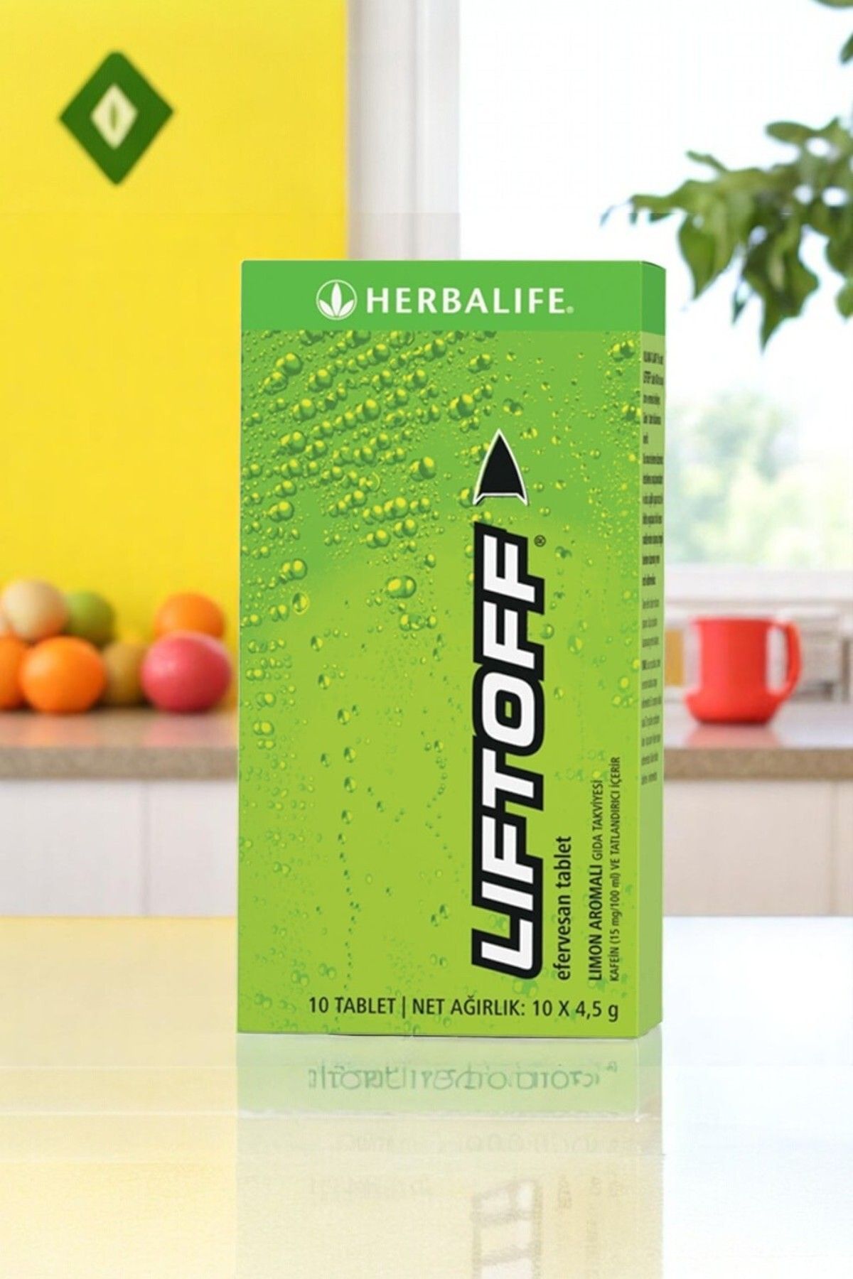 Mio Life Liftoff Enerji Tableti Kafein ve B Vitamini İçerikli Anında Enerji Desteği – 10 Efervesan Tablet