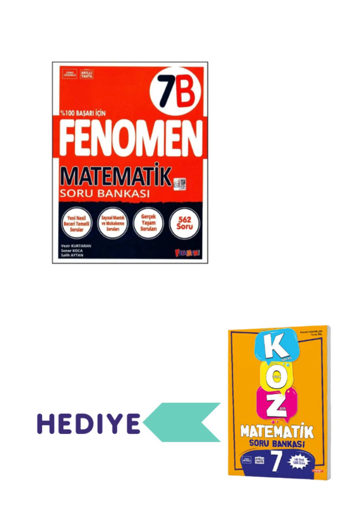 Fenomen Yayıncılık fenoman yayınları 7.SINIF MATEMATİK (B) SORU BANKASI