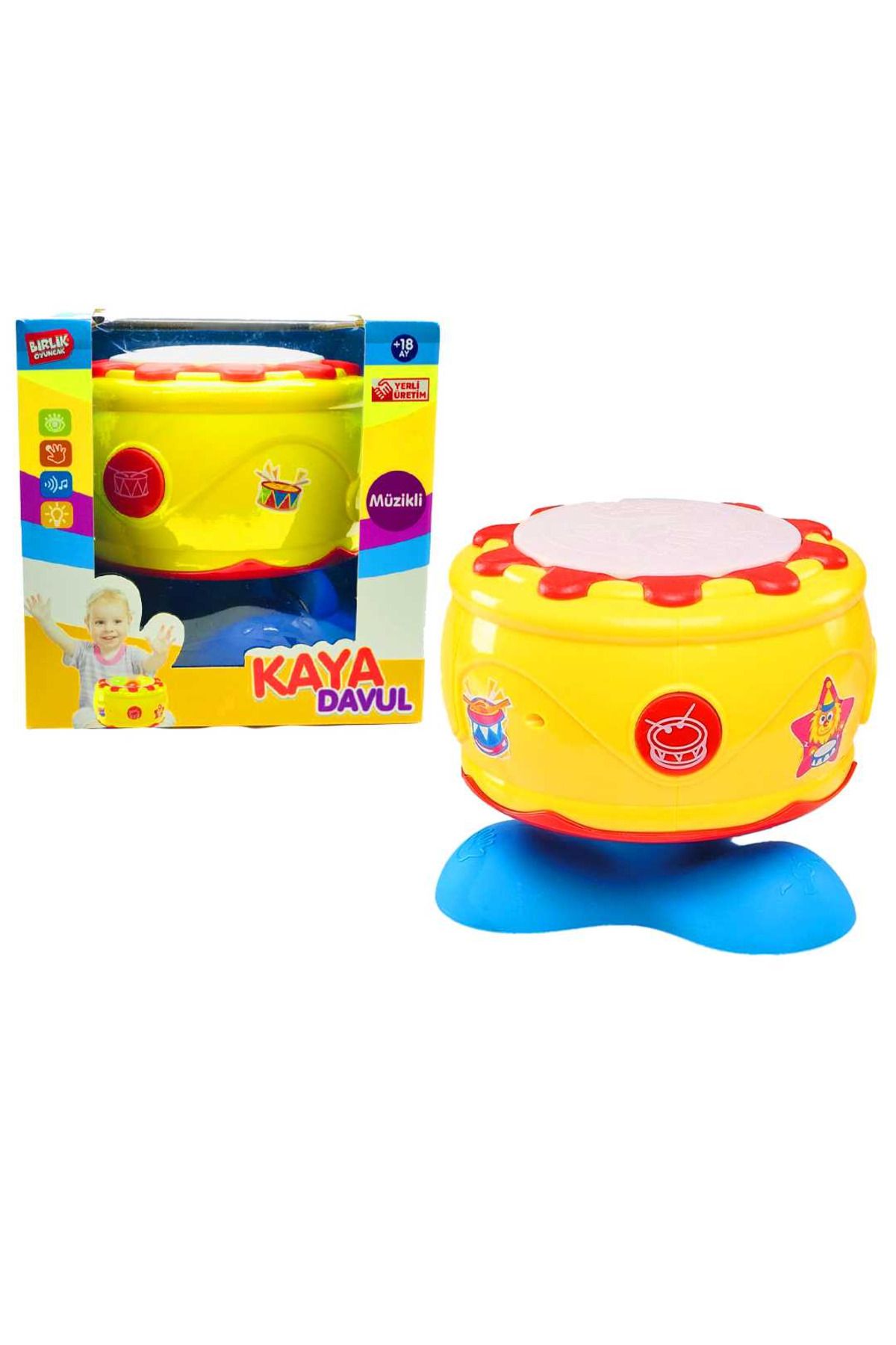 Art Tone BİRLİK KAYA DAVUL SESLİ PİLLİ +18 AY
