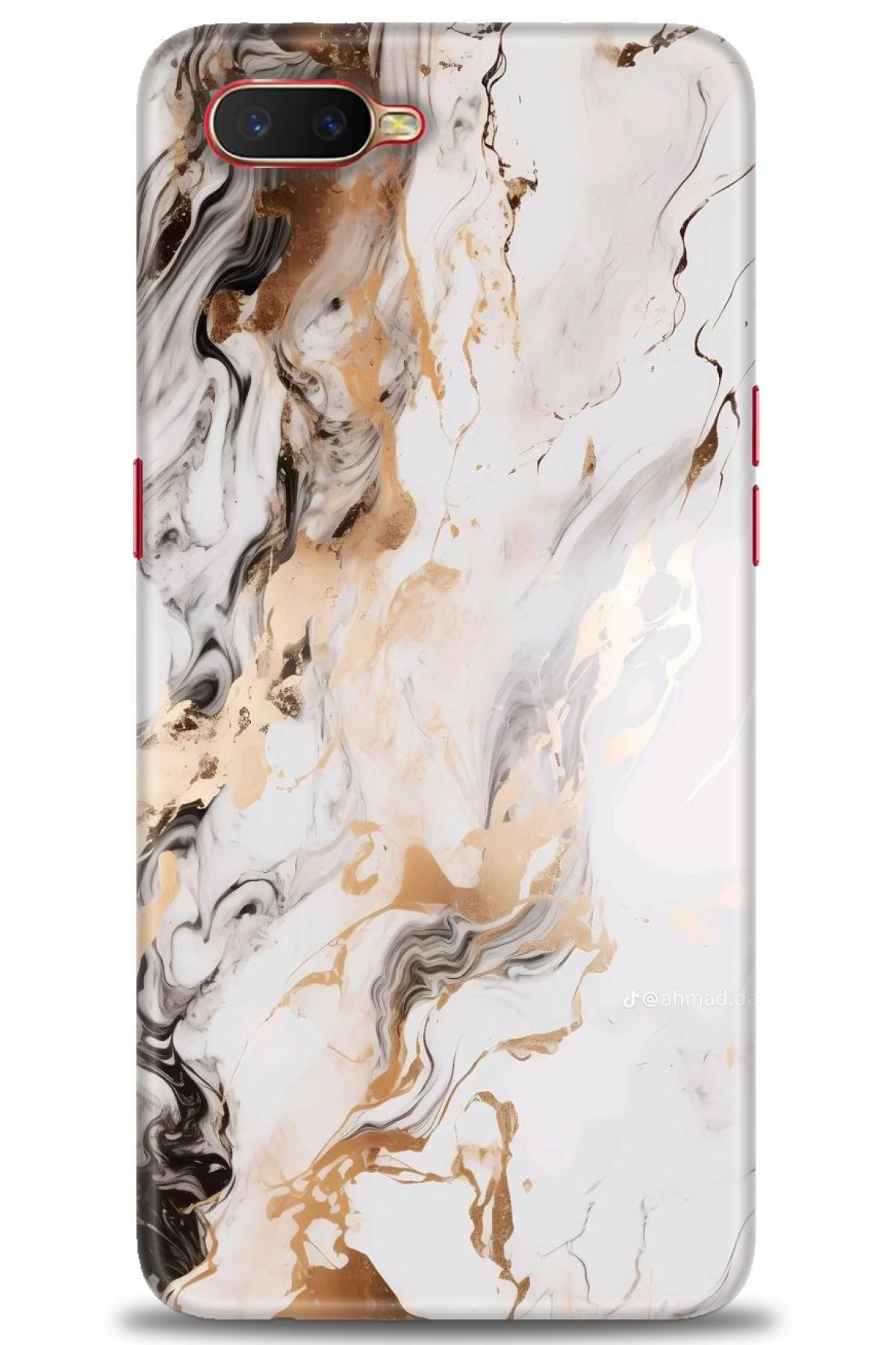 OPPO RX17 Neo İle Tam Uyumlu HD Baskılı Desenli Kılıf - Oppo - 222