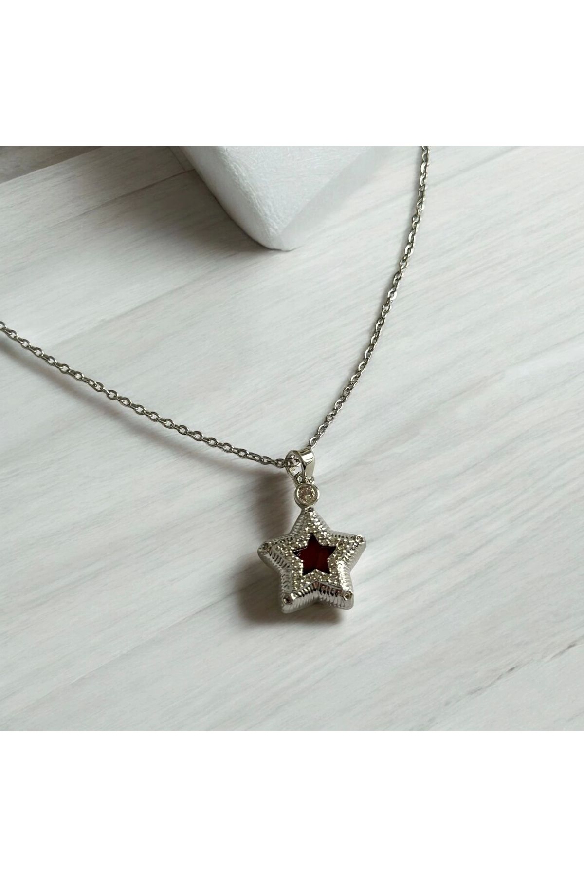 TURKAFONE Yıldız Silver Kolye