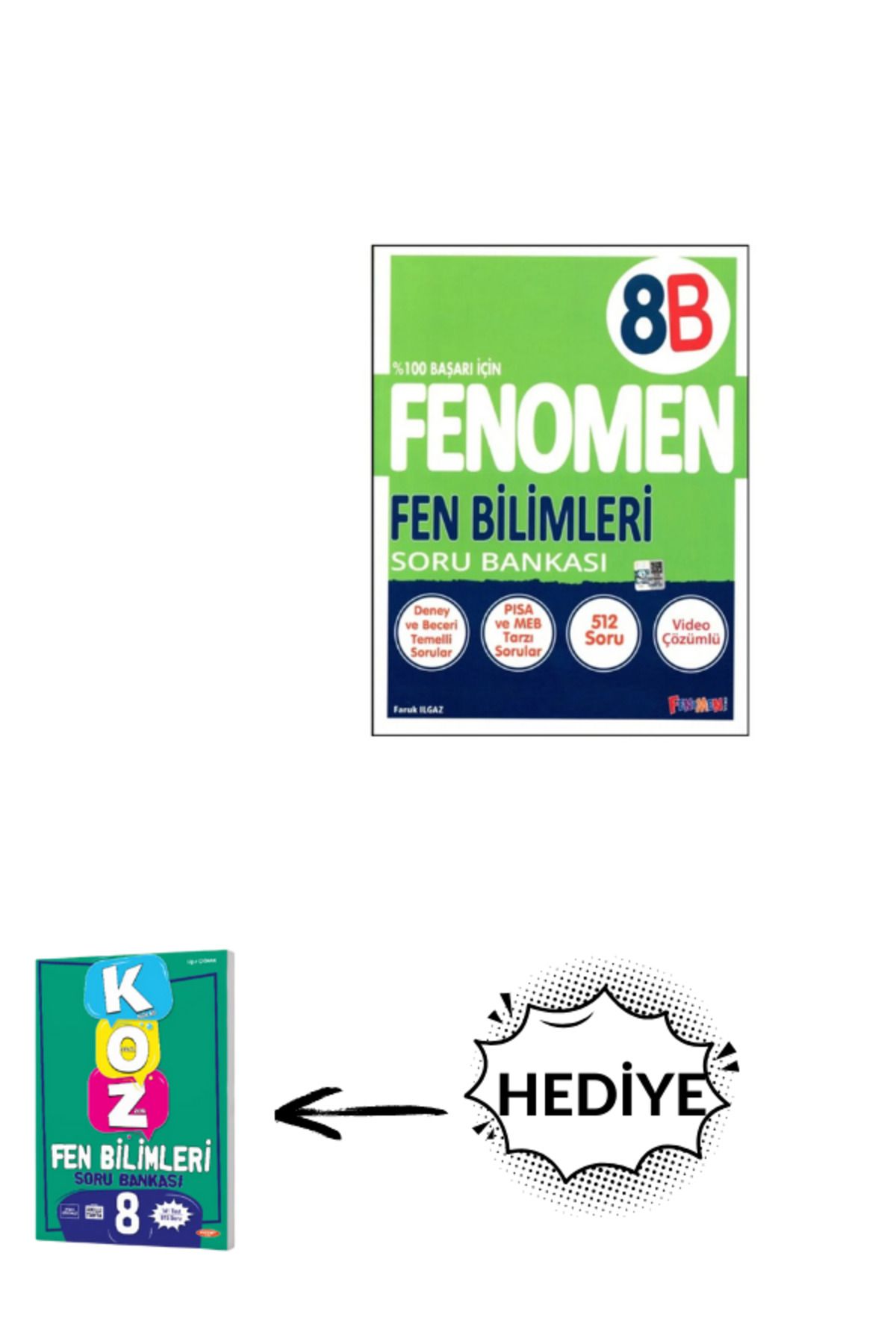 Fenomen Yayıncılık FENOMEN YAYINLARI 8. FEN BİLİMLERİ B SORU BANKASI