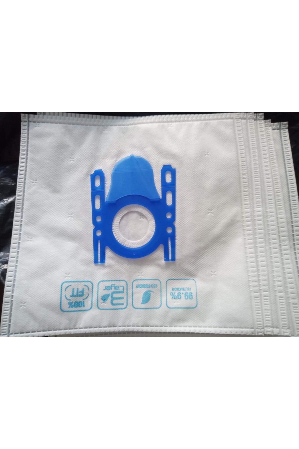 MPTEDARİK BOSCH BSA 6100-6922 LOGO SÜPÜRGE BEZ TOZ TORBASI (10 Adet)
