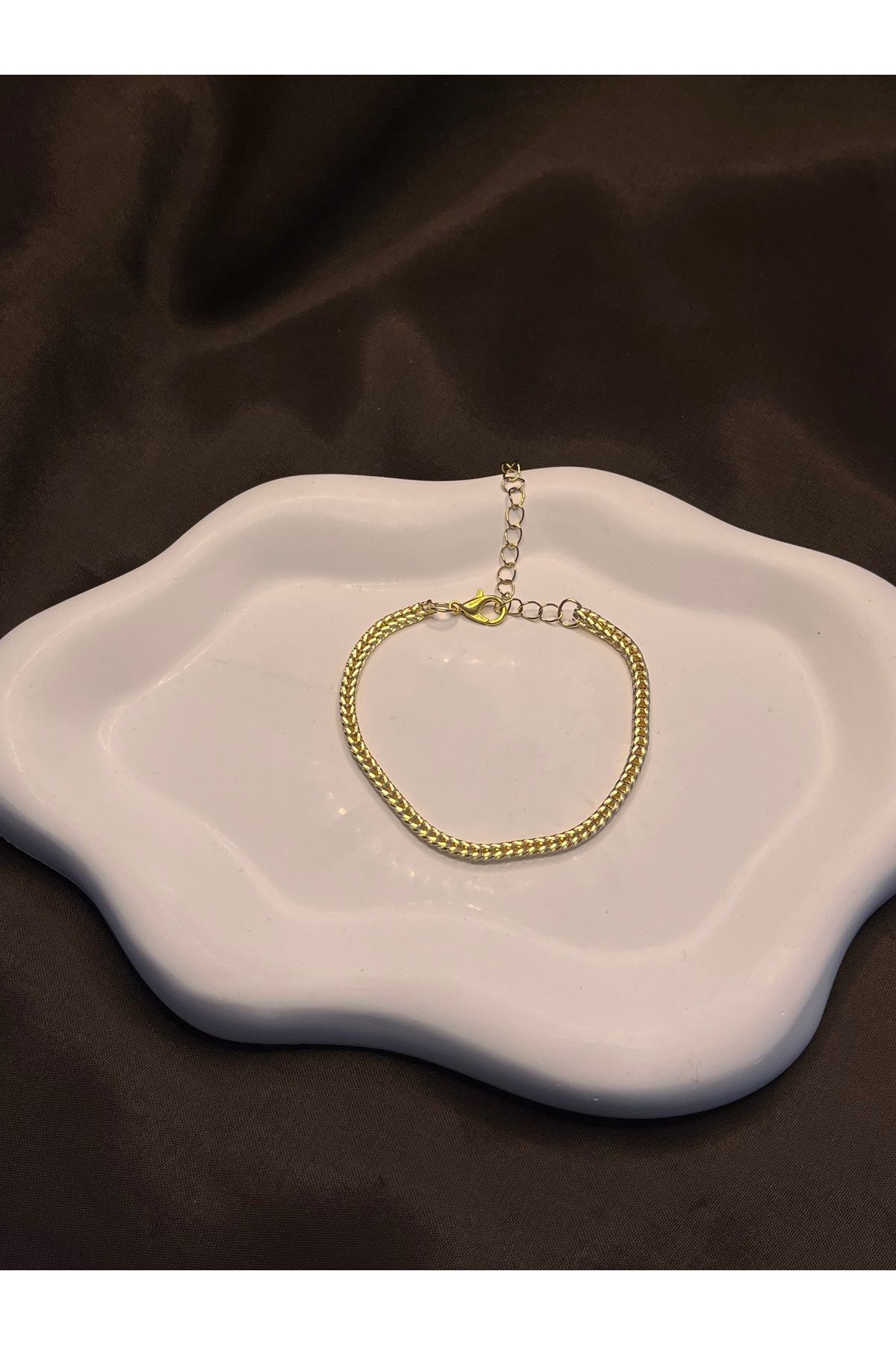 ADAHOMEDECORATION GOLD ZİNCİR BİLEKLİK