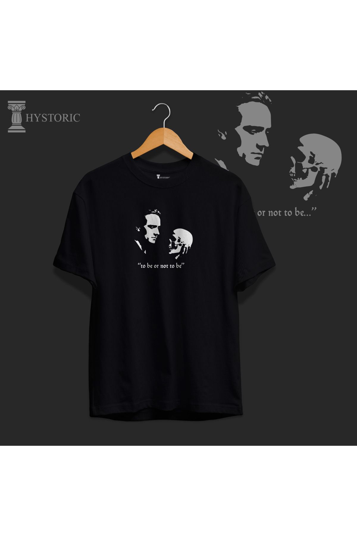 Hystoric Wear Olmak Baskılı Oversize Tişört