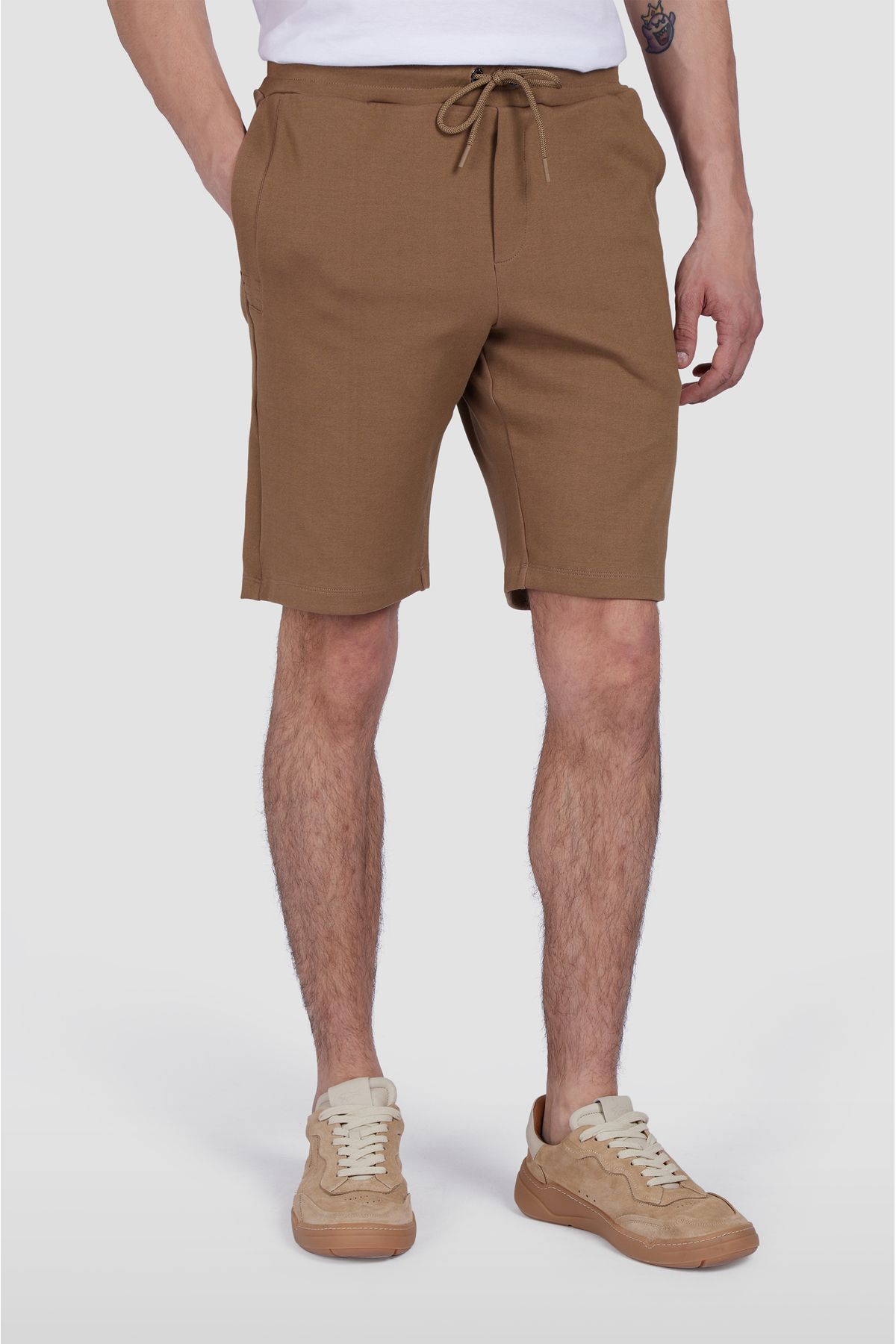 PAUL&SHARK COTTON NYLON BERMUDA SHORTS