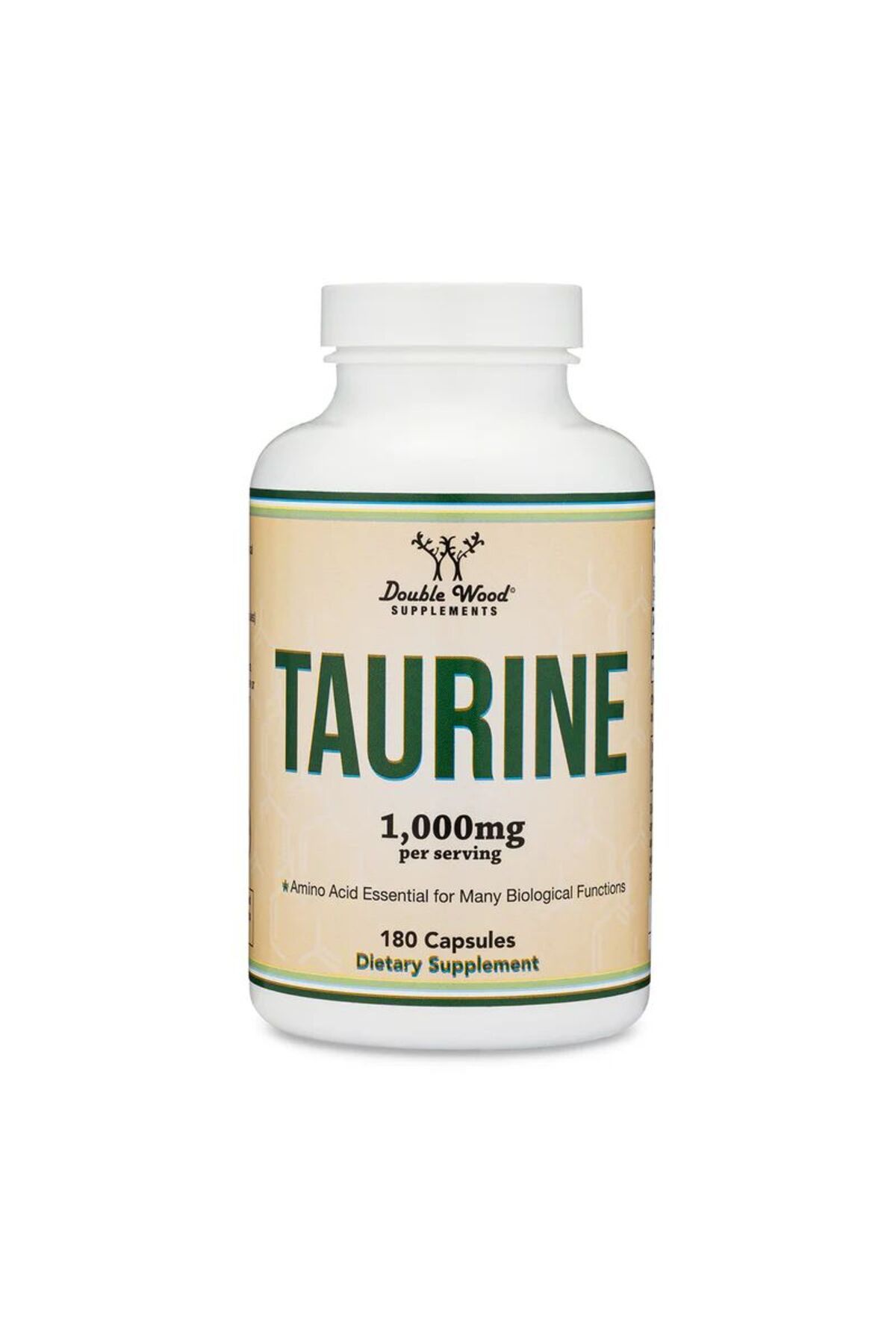 DOUBLE WOOD Taurine 1000 mg 180 Kapsül